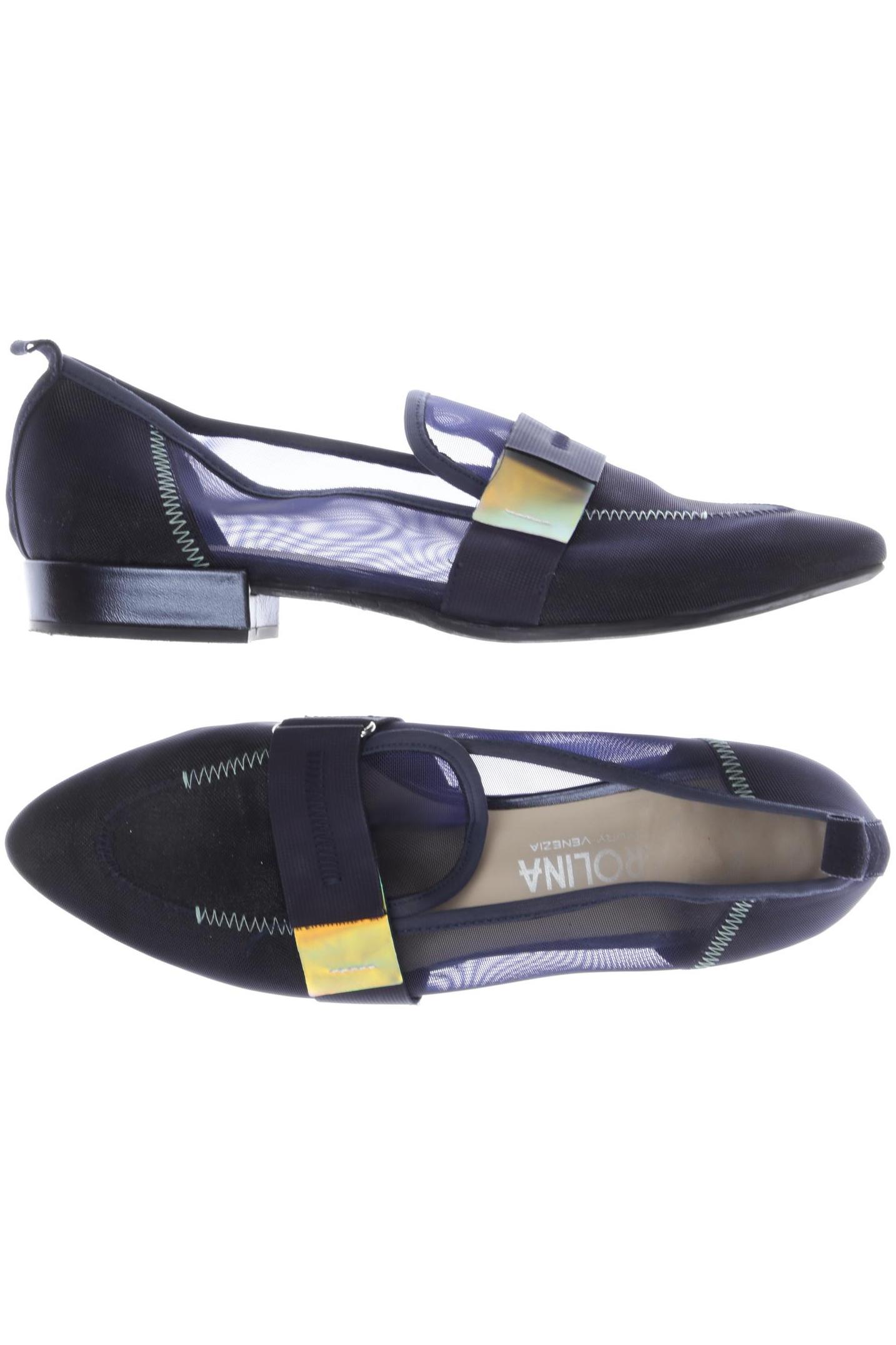 

Donna Carolina Damen Halbschuh, marineblau, Gr. 40