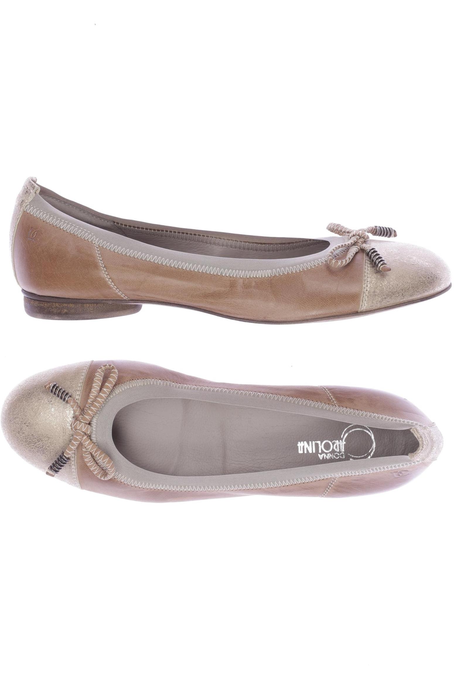 

Donna Carolina Damen Ballerinas, braun, Gr. 39