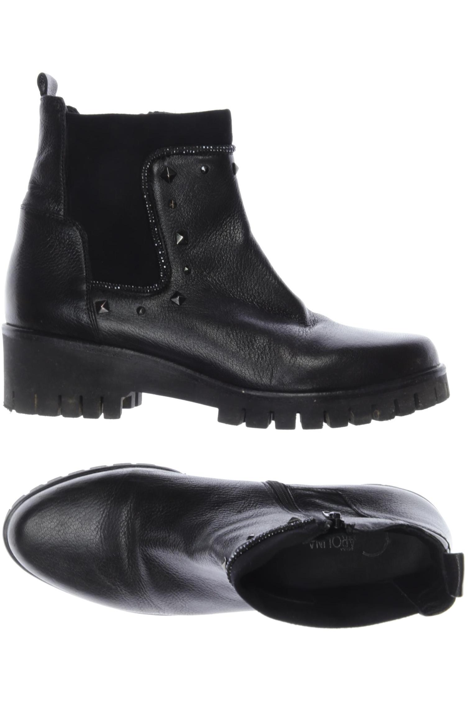 

Donna Carolina Damen Stiefelette, schwarz, Gr. 40