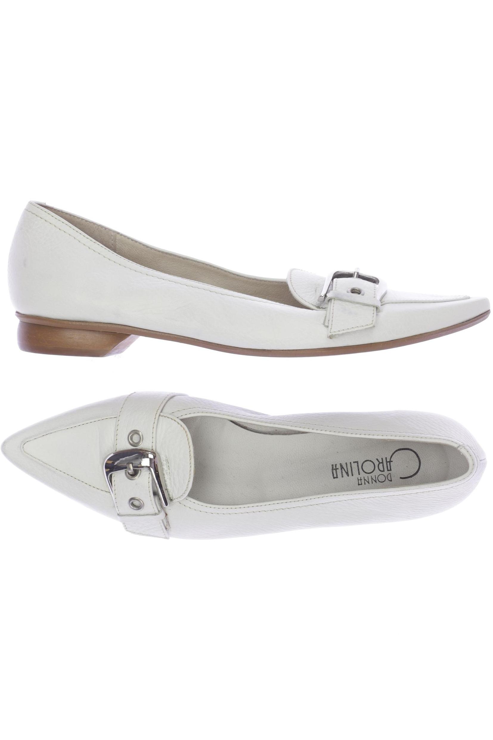 

Donna Carolina Damen Ballerinas, weiß, Gr. 37