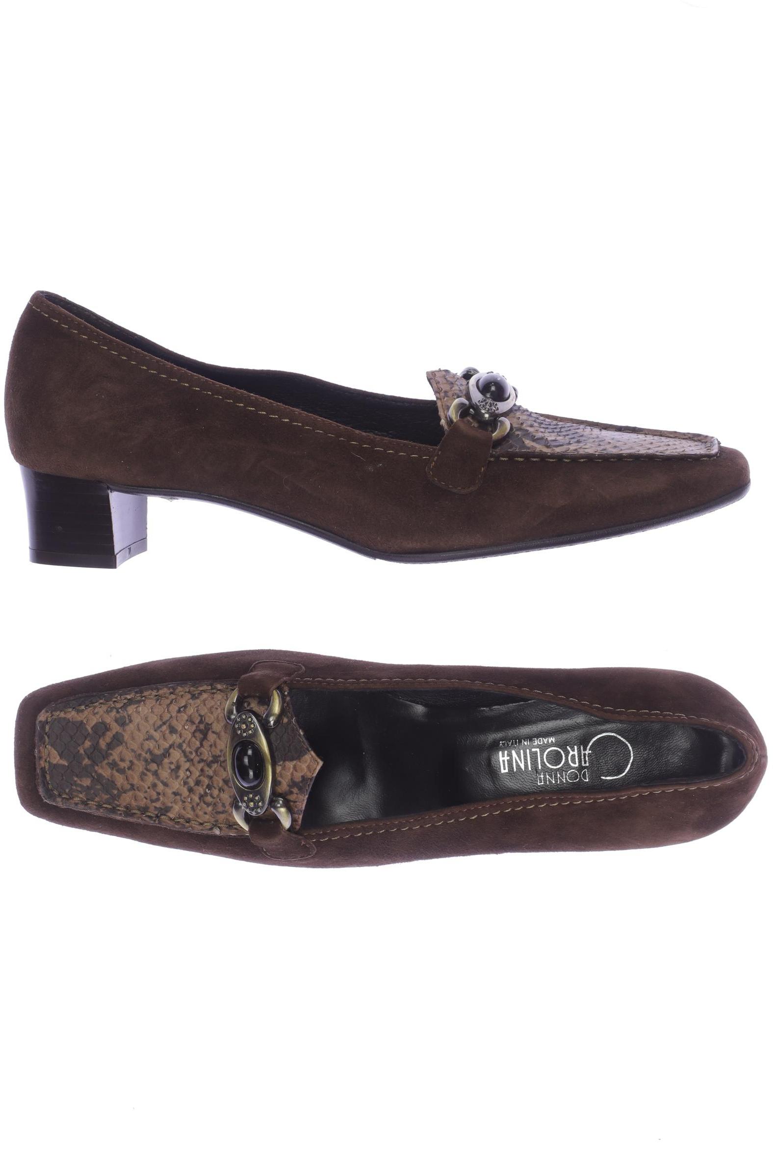 

Donna Carolina Damen Halbschuh, braun, Gr. 39