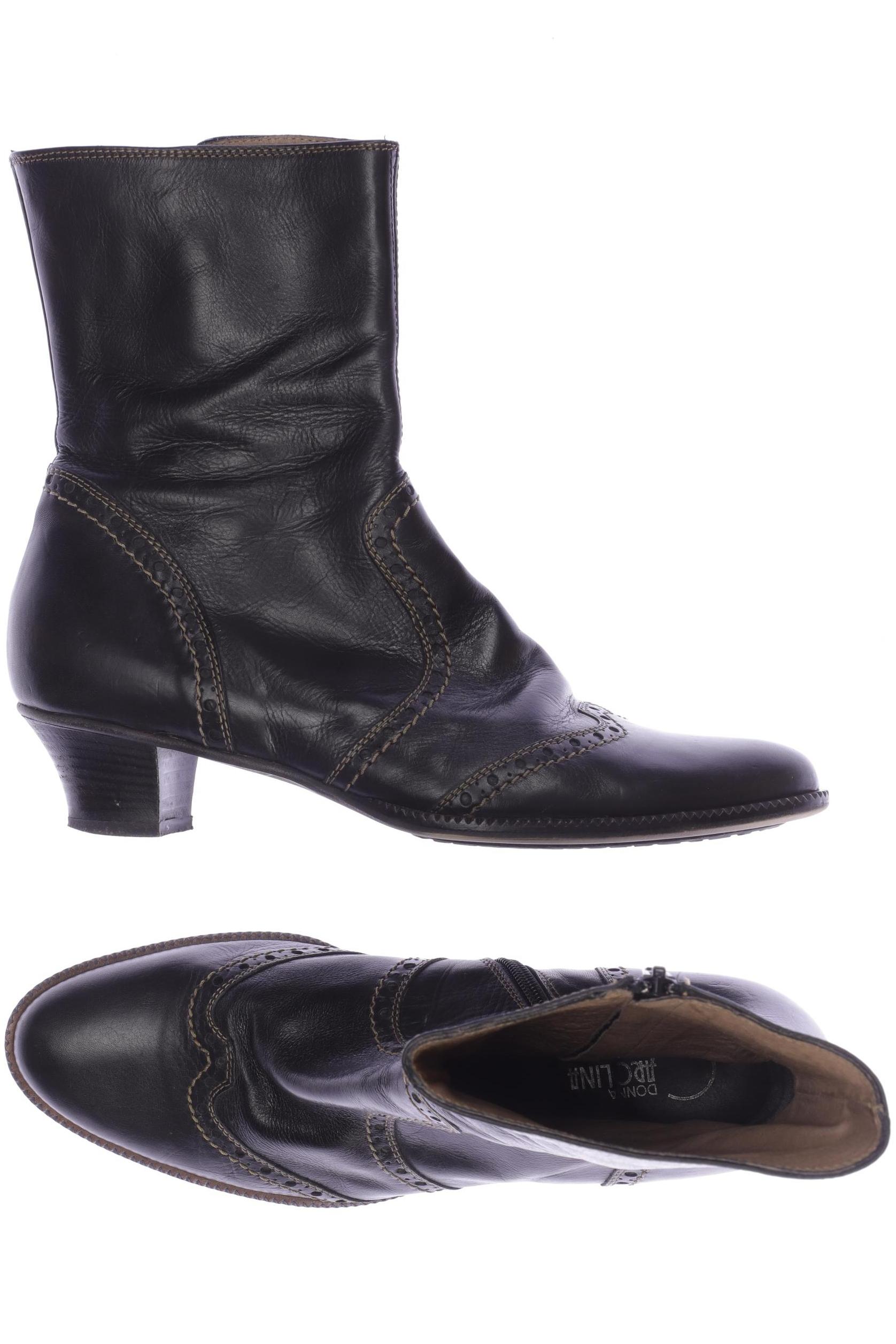 

Donna Carolina Damen Stiefelette, schwarz, Gr. 39