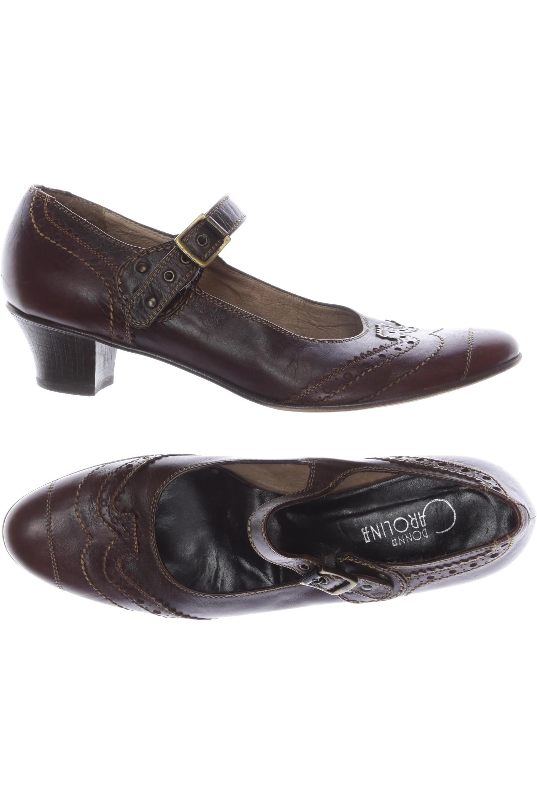 

Donna Carolina Damen Pumps, braun, Gr. 39.5