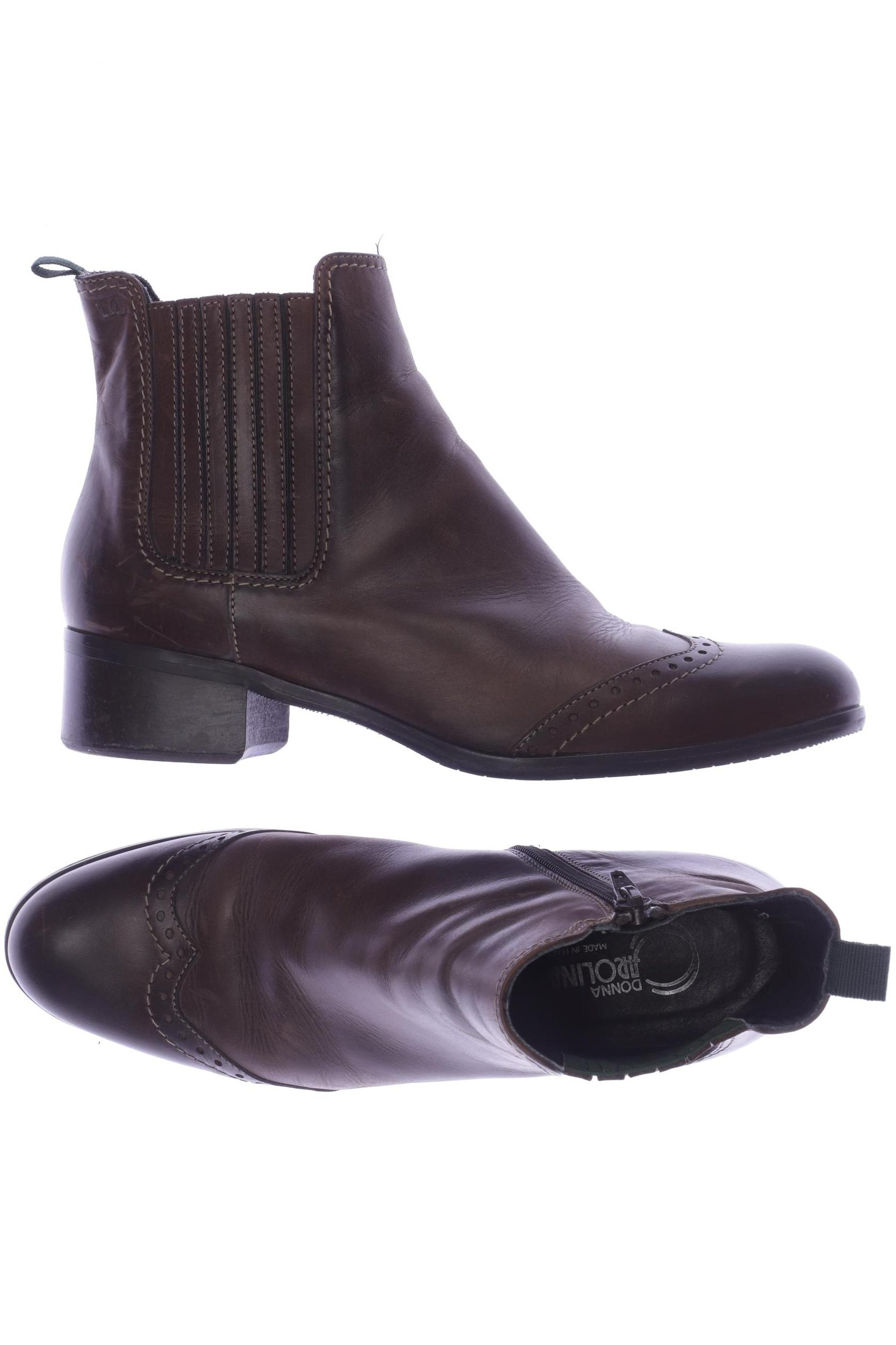 

Donna Carolina Damen Stiefelette, braun, Gr. 38