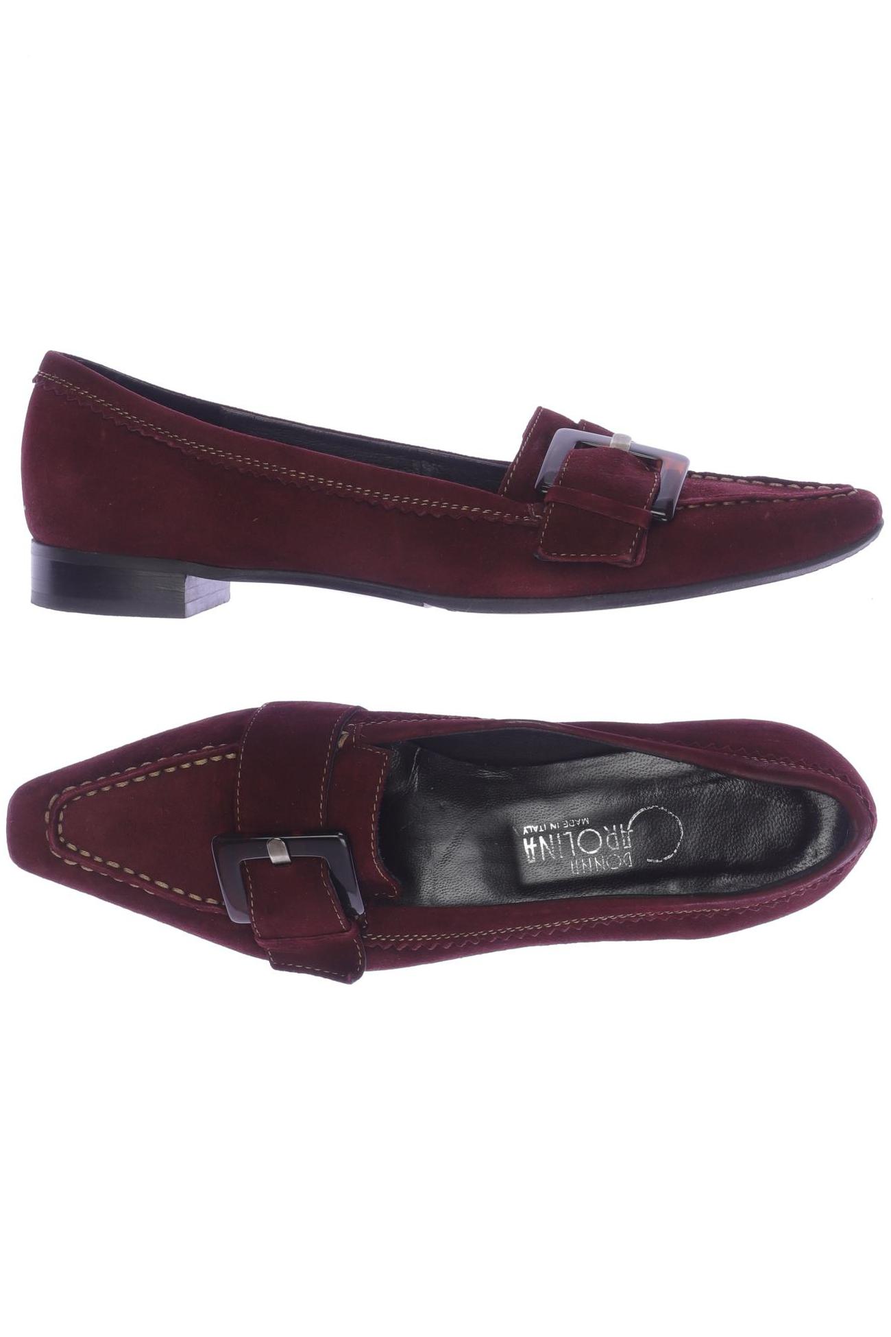 

Donna Carolina Damen Halbschuh, bordeaux, Gr. 36.5