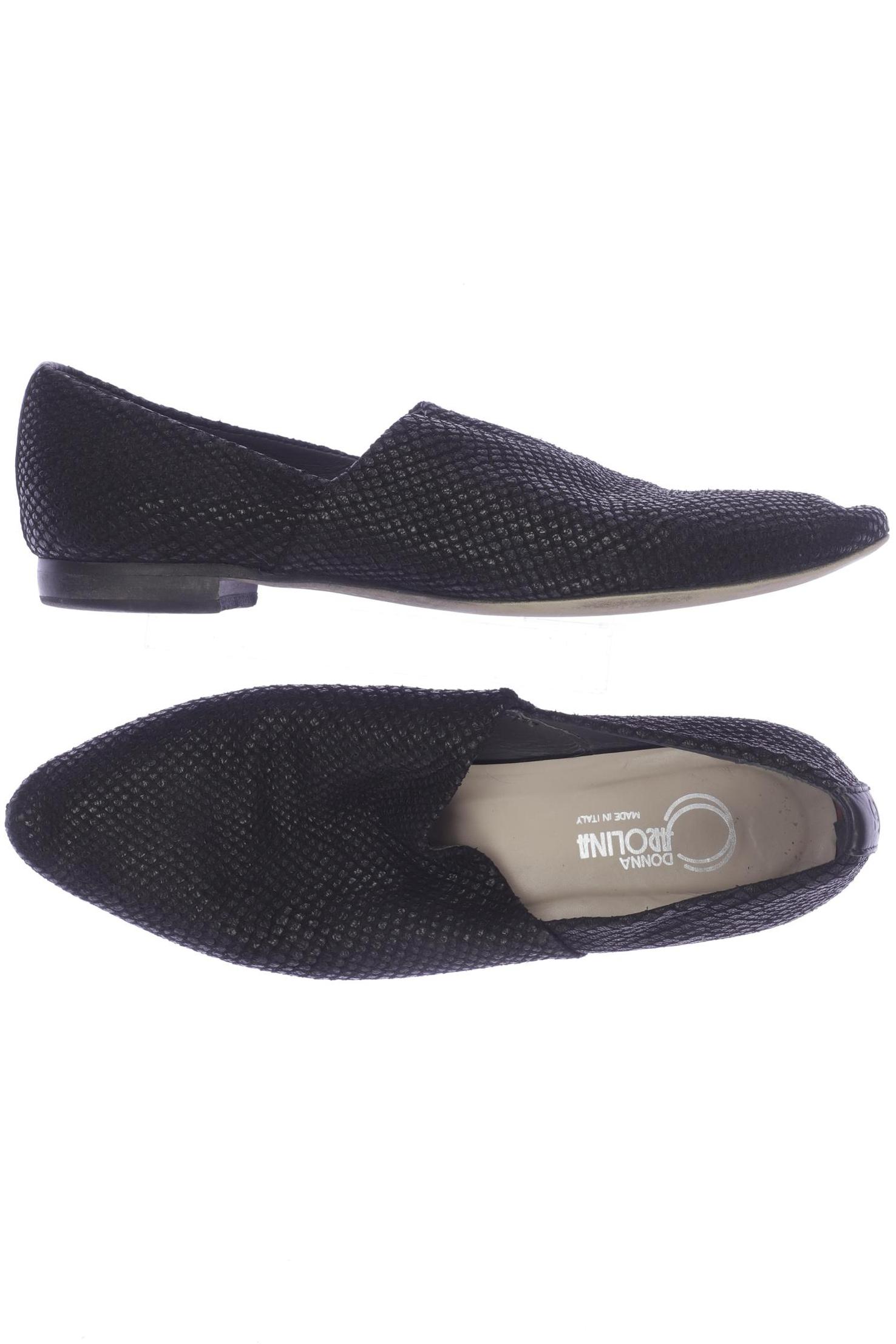 

Donna Carolina Damen Halbschuh, schwarz, Gr. 38.5