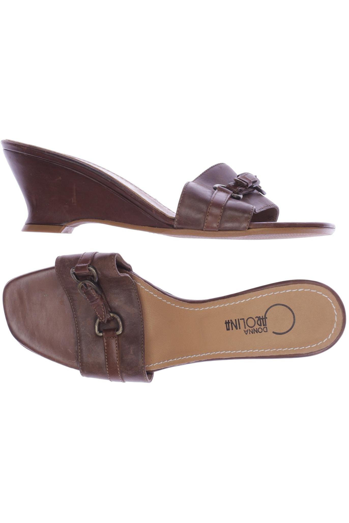 

Donna Carolina Damen Sandale, braun, Gr. 38.5