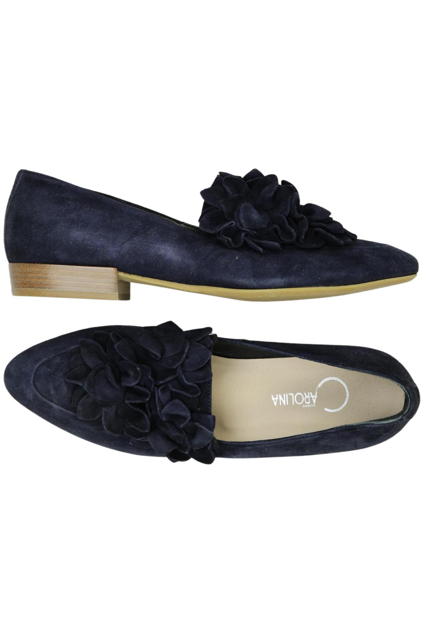 

Donna Carolina Damen Halbschuh, marineblau, Gr. 37.5