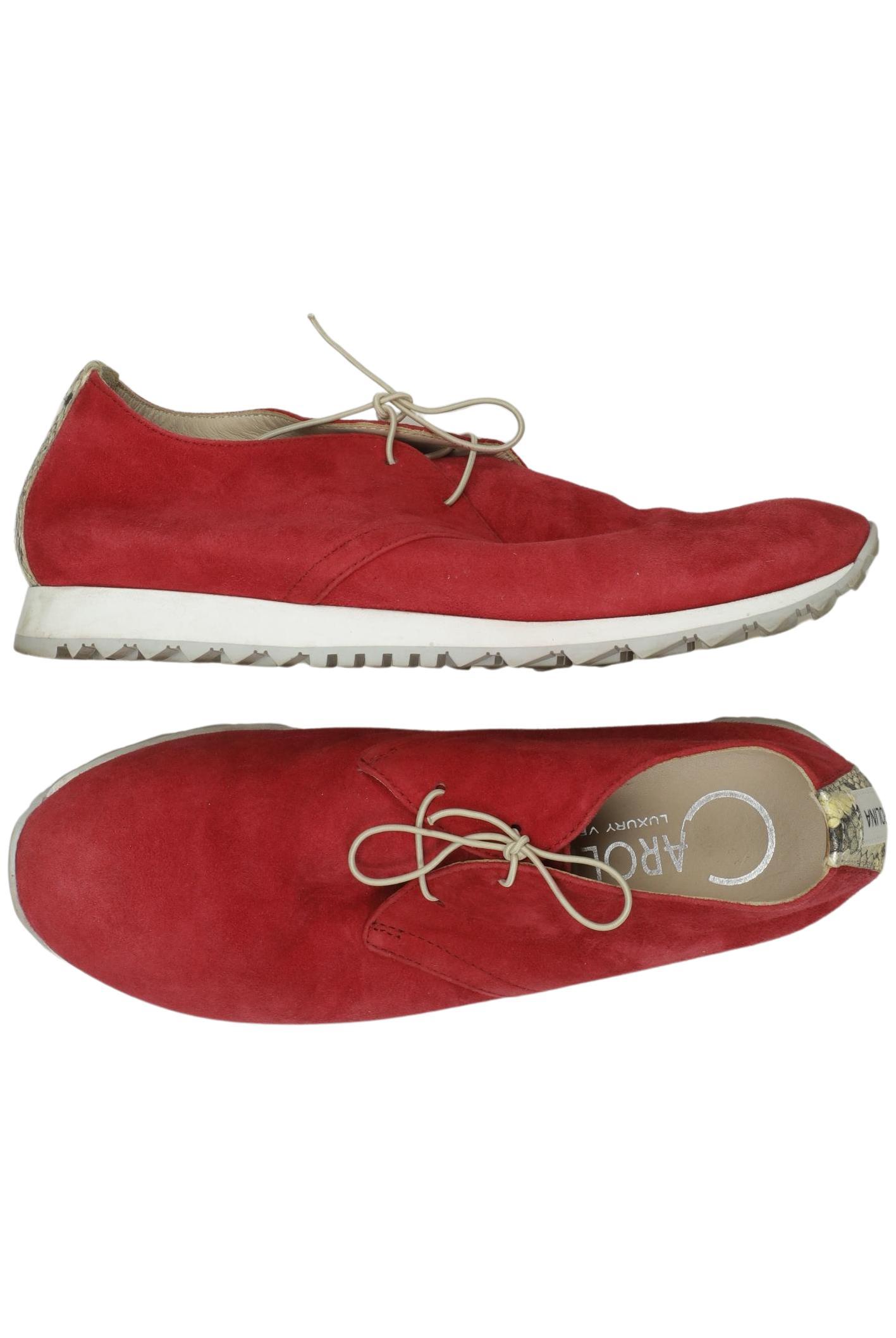 

Donna Carolina Damen Halbschuh, rot, Gr. 35