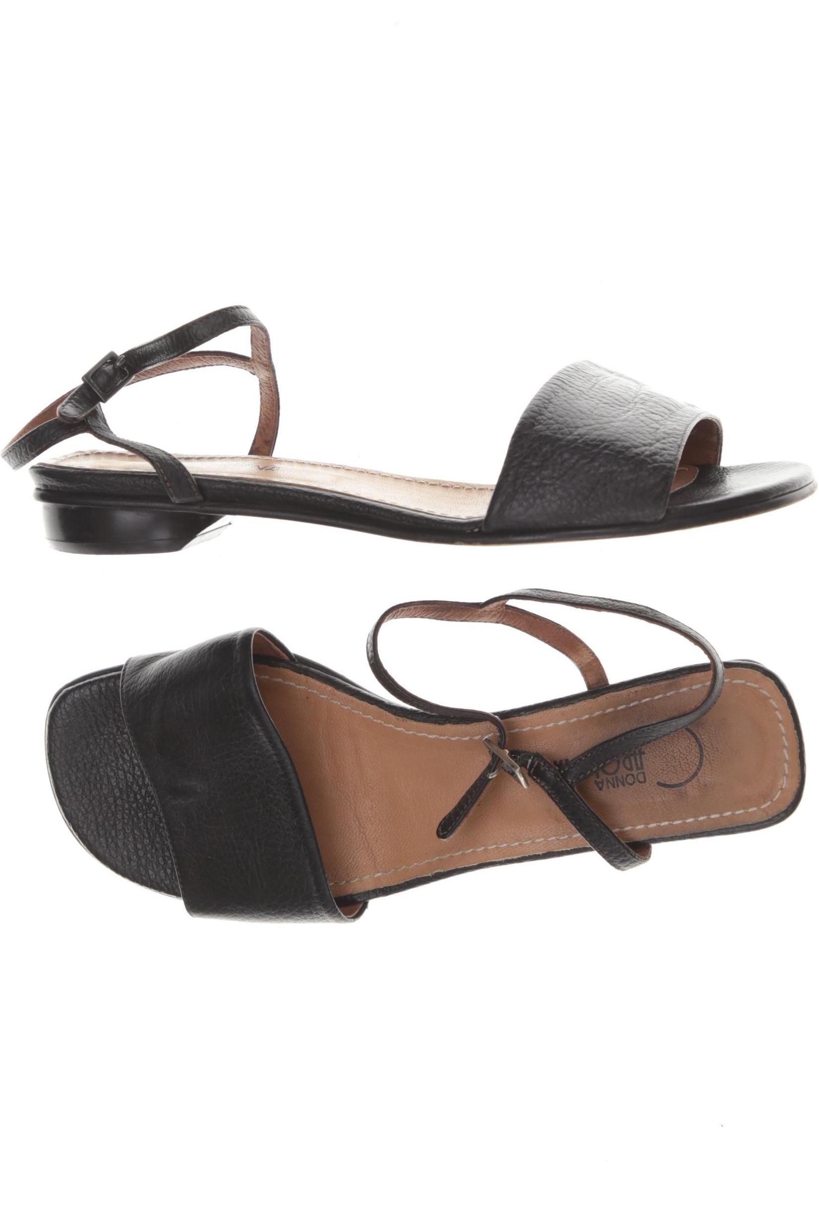 

Donna Carolina Damen Sandale, schwarz, Gr. 40