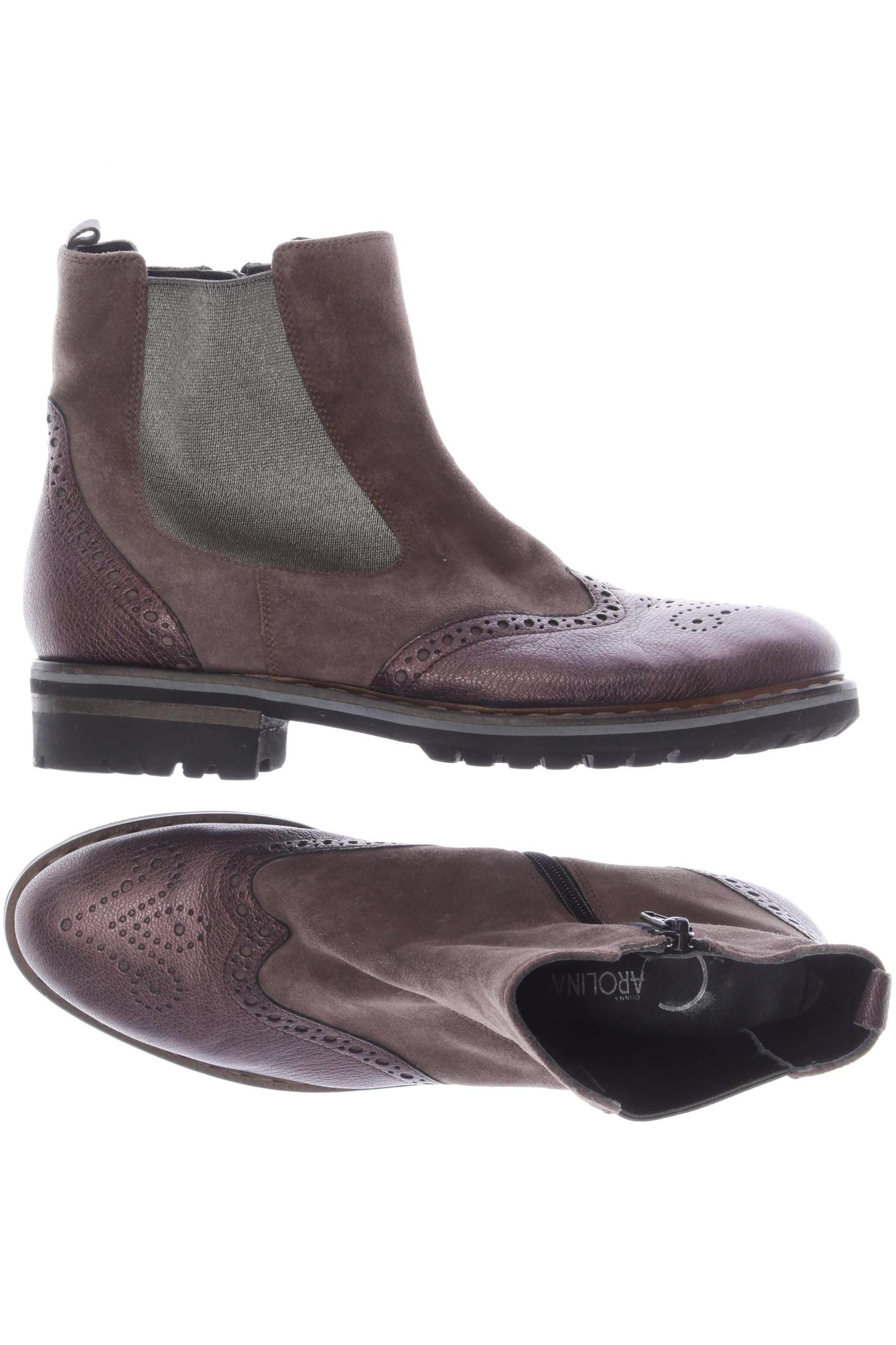 

Donna Carolina Damen Stiefelette, bordeaux, Gr. 37.5