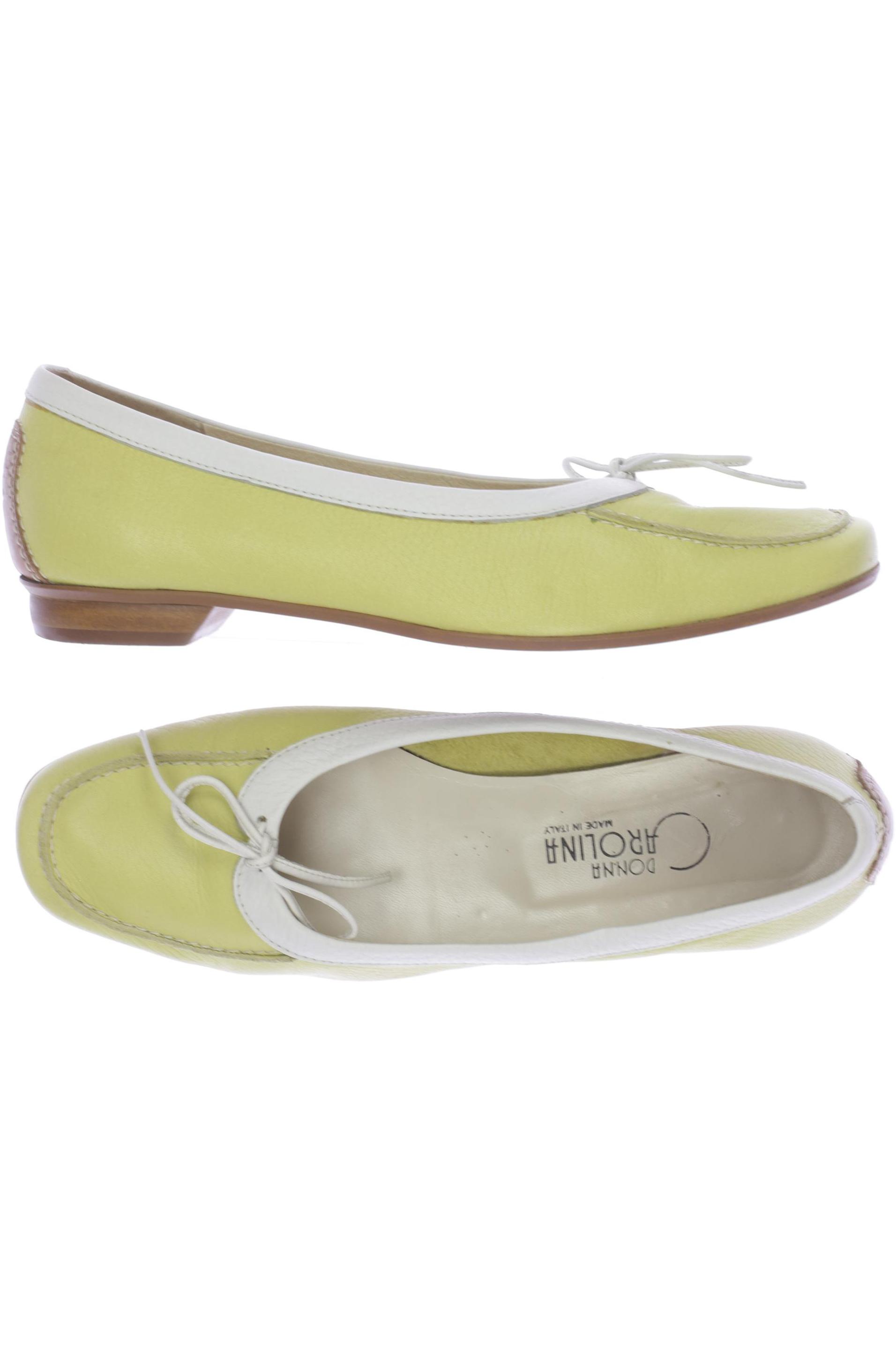 

Donna Carolina Damen Ballerinas, gelb, Gr. 38.5