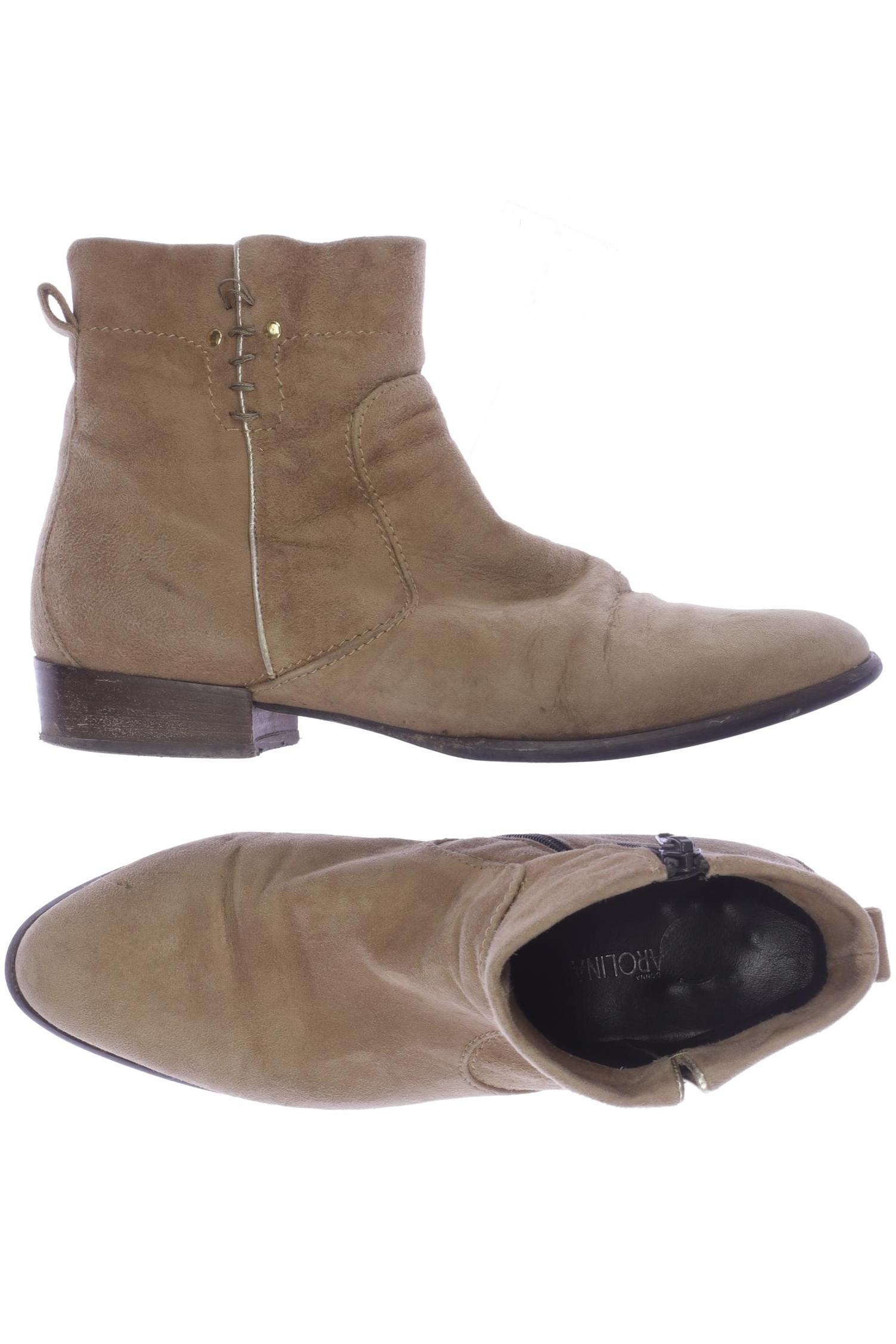 

Donna Carolina Damen Stiefelette, beige, Gr. 38