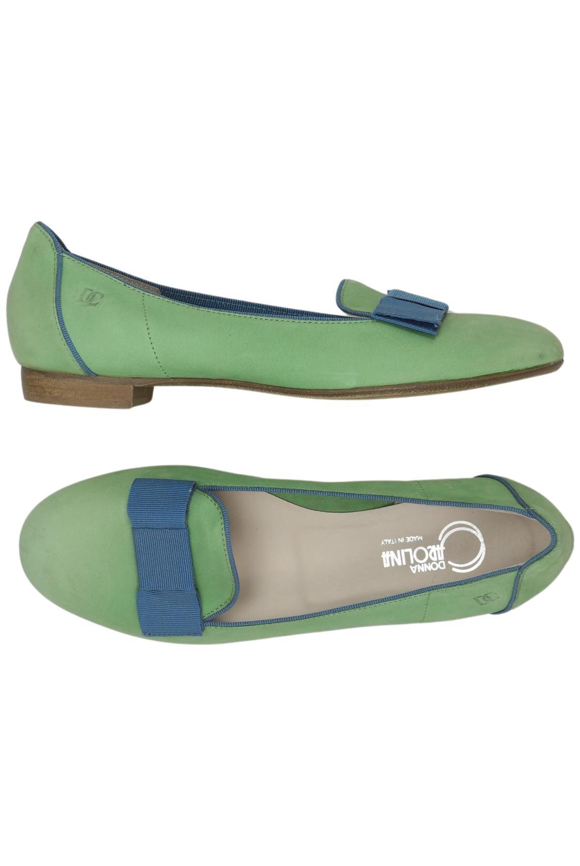 

Donna Carolina Damen Halbschuh, hellgrün, Gr. 38.5