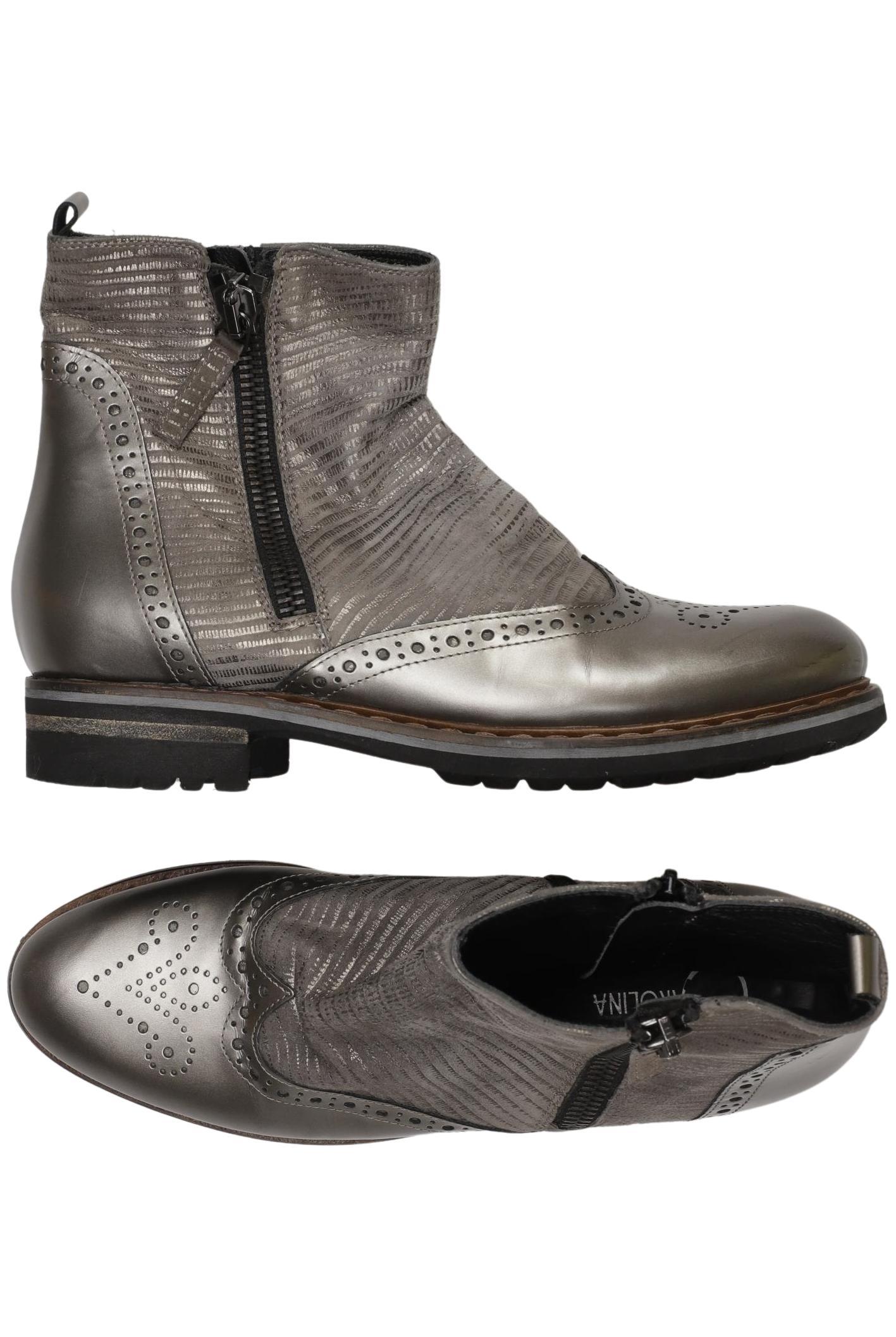 

Donna Carolina Damen Stiefelette, grau, Gr. 39