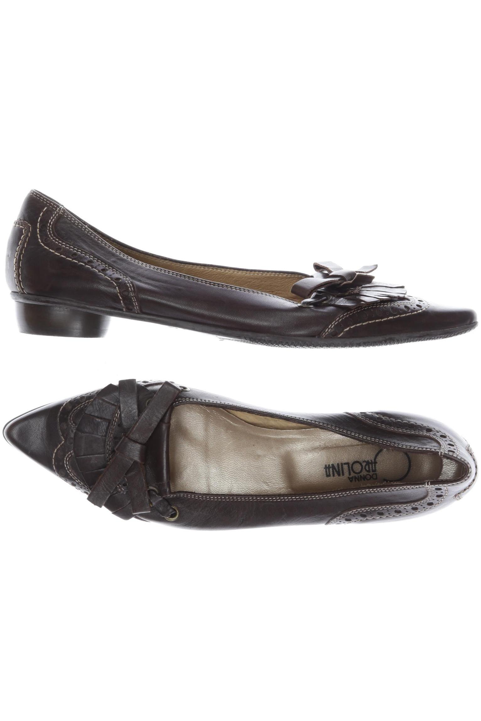 

Donna Carolina Damen Ballerinas, braun, Gr. 37