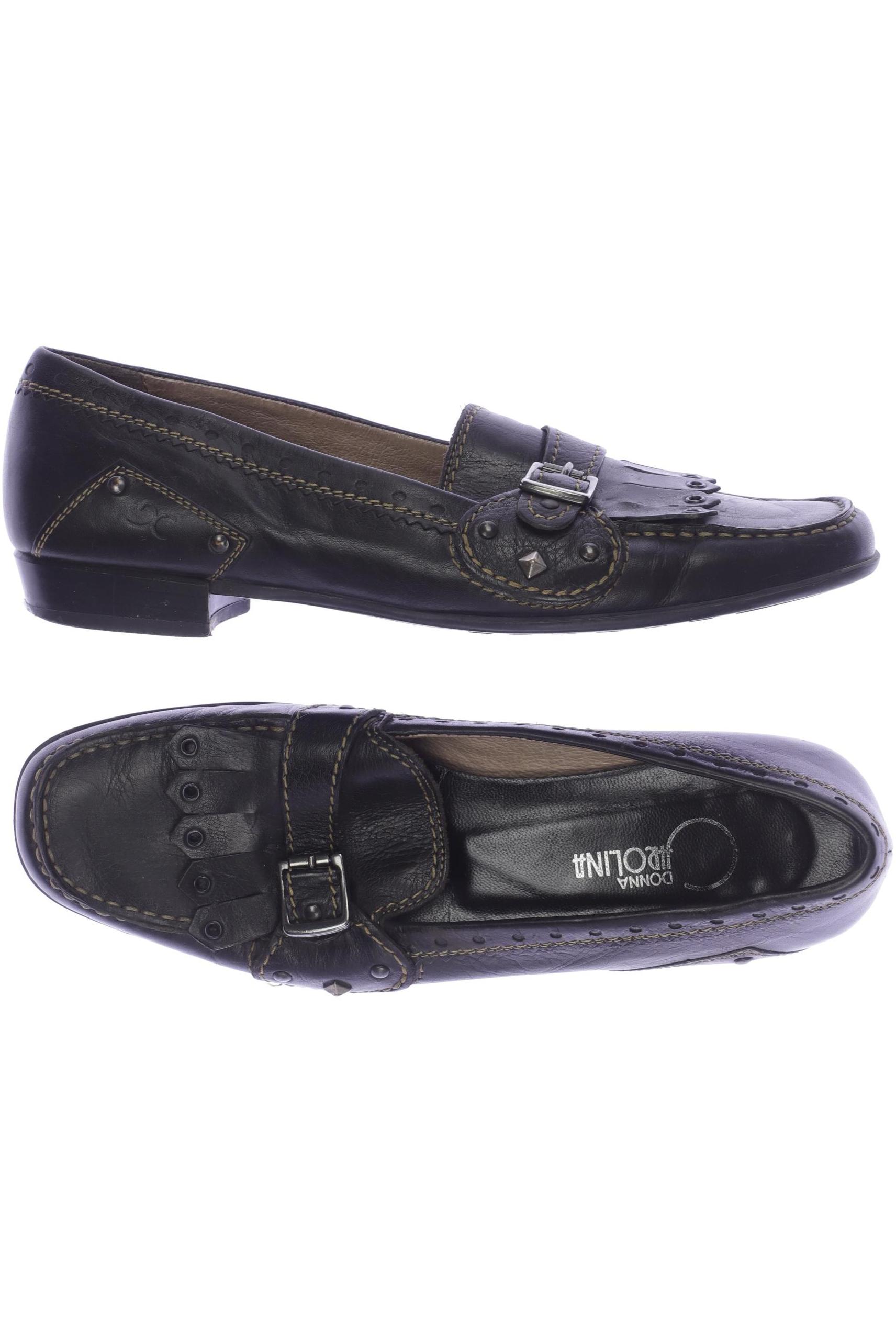 

Donna Carolina Damen Halbschuh, schwarz, Gr. 38