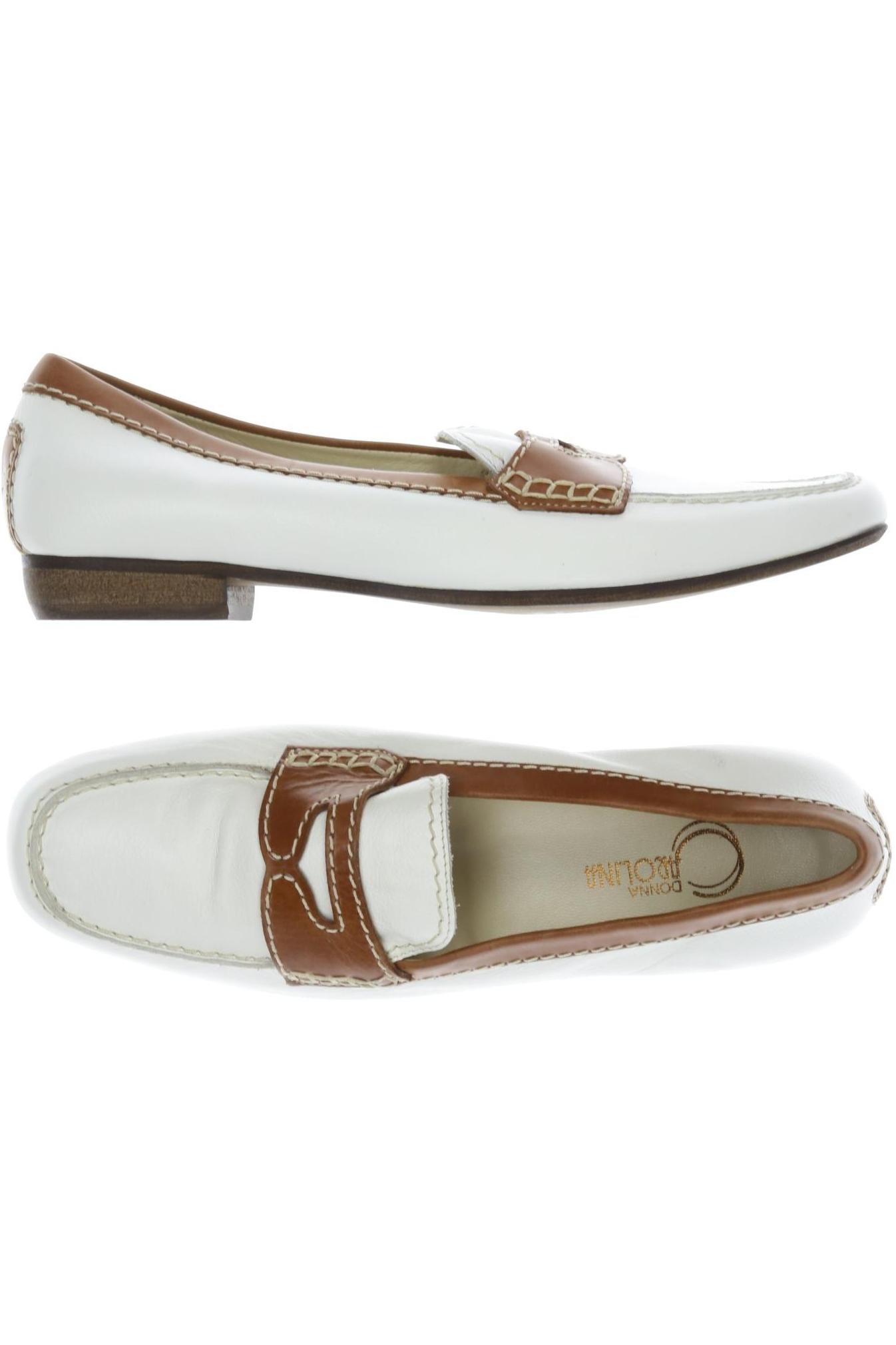 

Donna Carolina Damen Halbschuh, weiß, Gr. 39.5