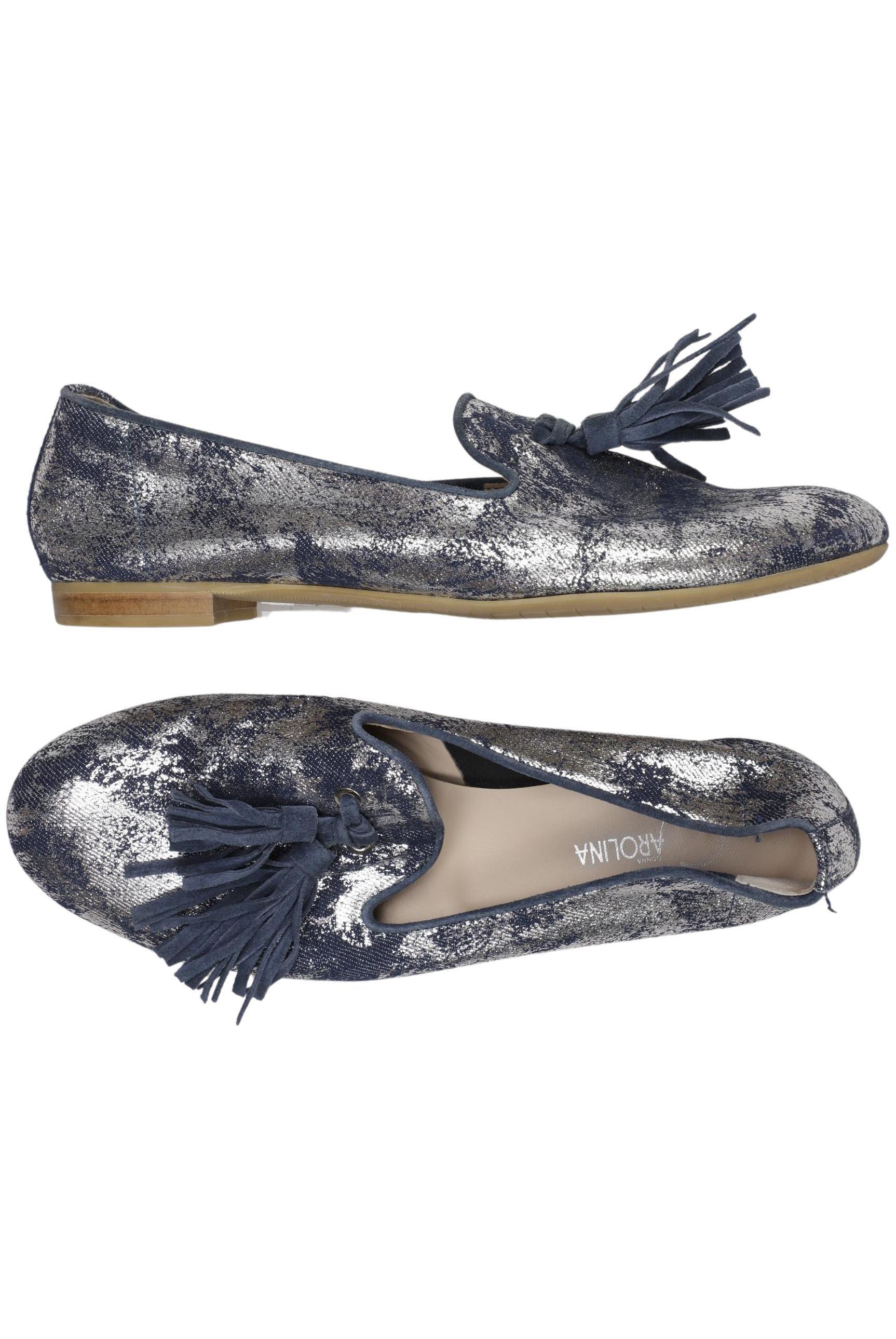 

Donna Carolina Damen Halbschuh, blau, Gr. 40.5