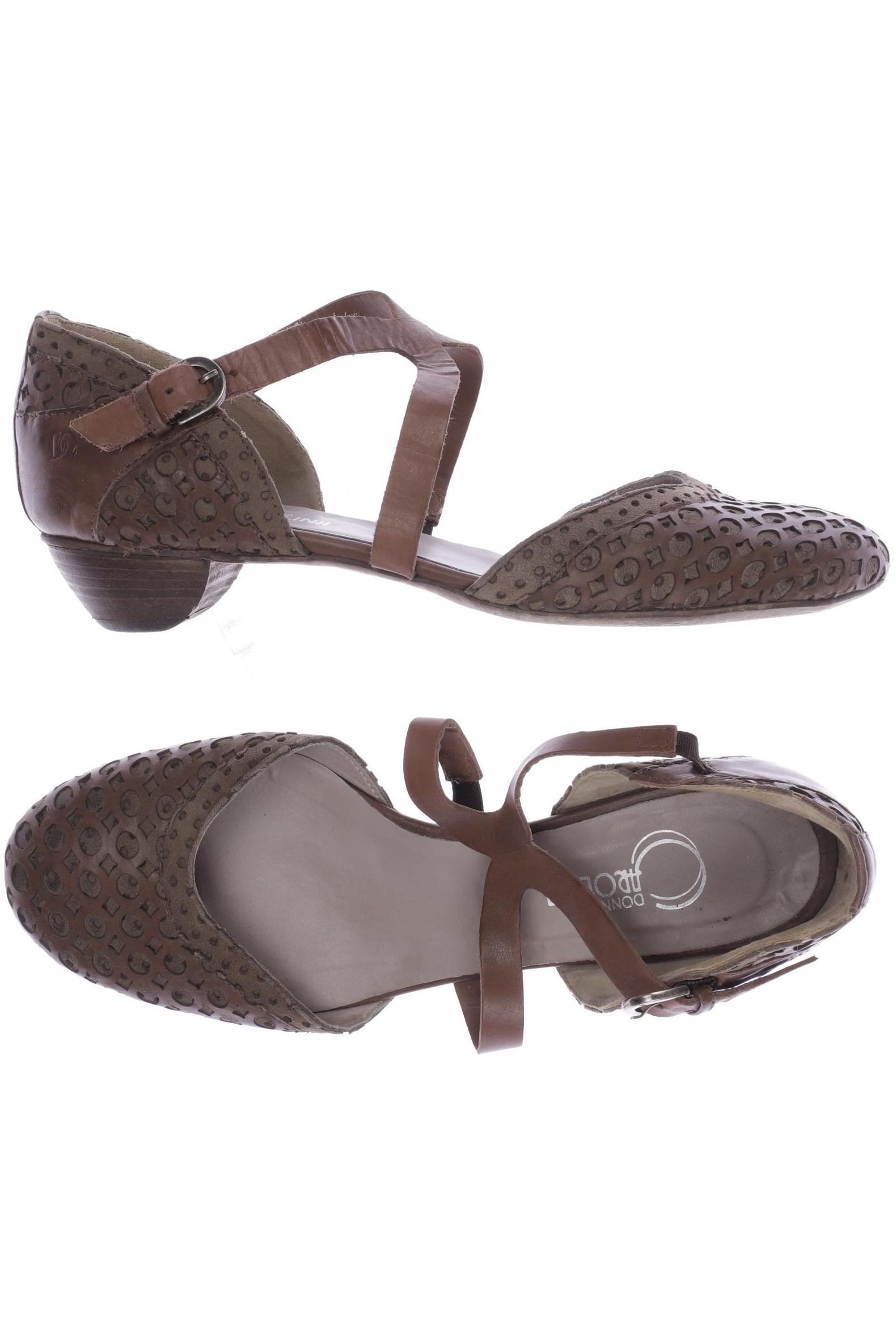 

Donna Carolina Damen Pumps, braun, Gr. 38.5