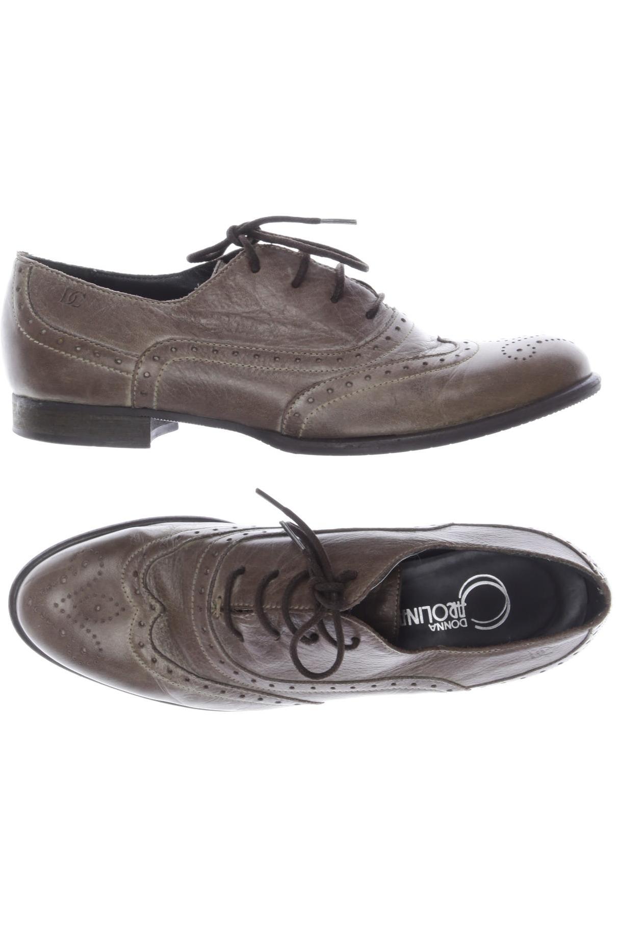 

Donna Carolina Damen Halbschuh, braun, Gr. 37.5