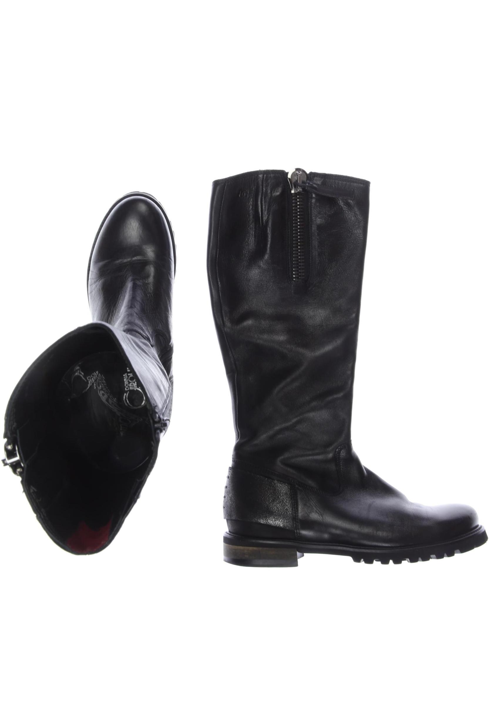 

Donna Carolina Damen Stiefel, schwarz, Gr. 37.5