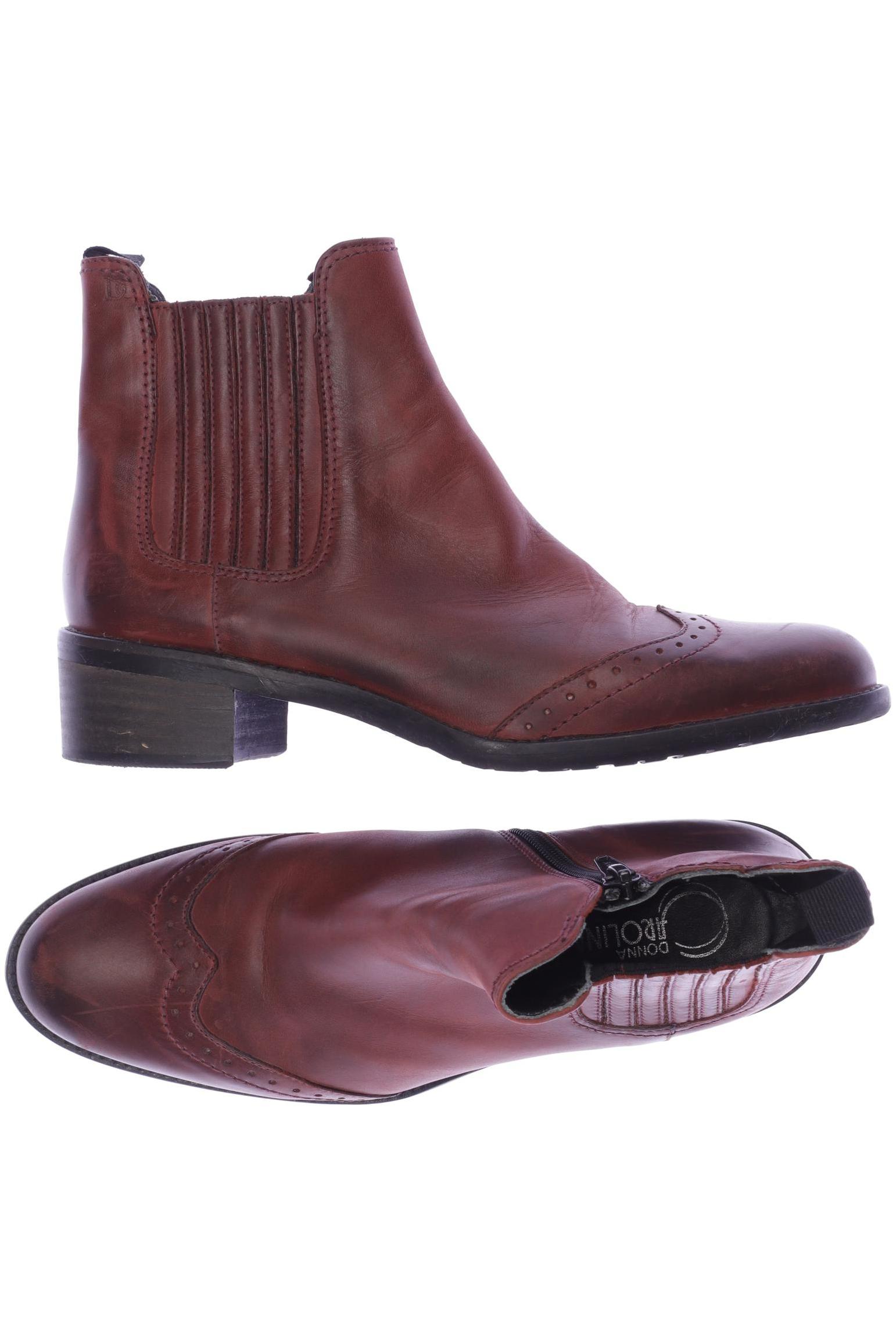 

Donna Carolina Damen Stiefelette, bordeaux, Gr. 37