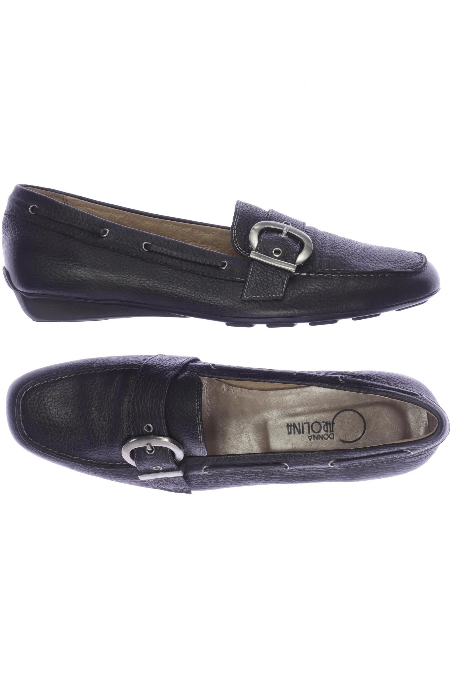 

Donna Carolina Damen Halbschuh, schwarz, Gr. 39.5