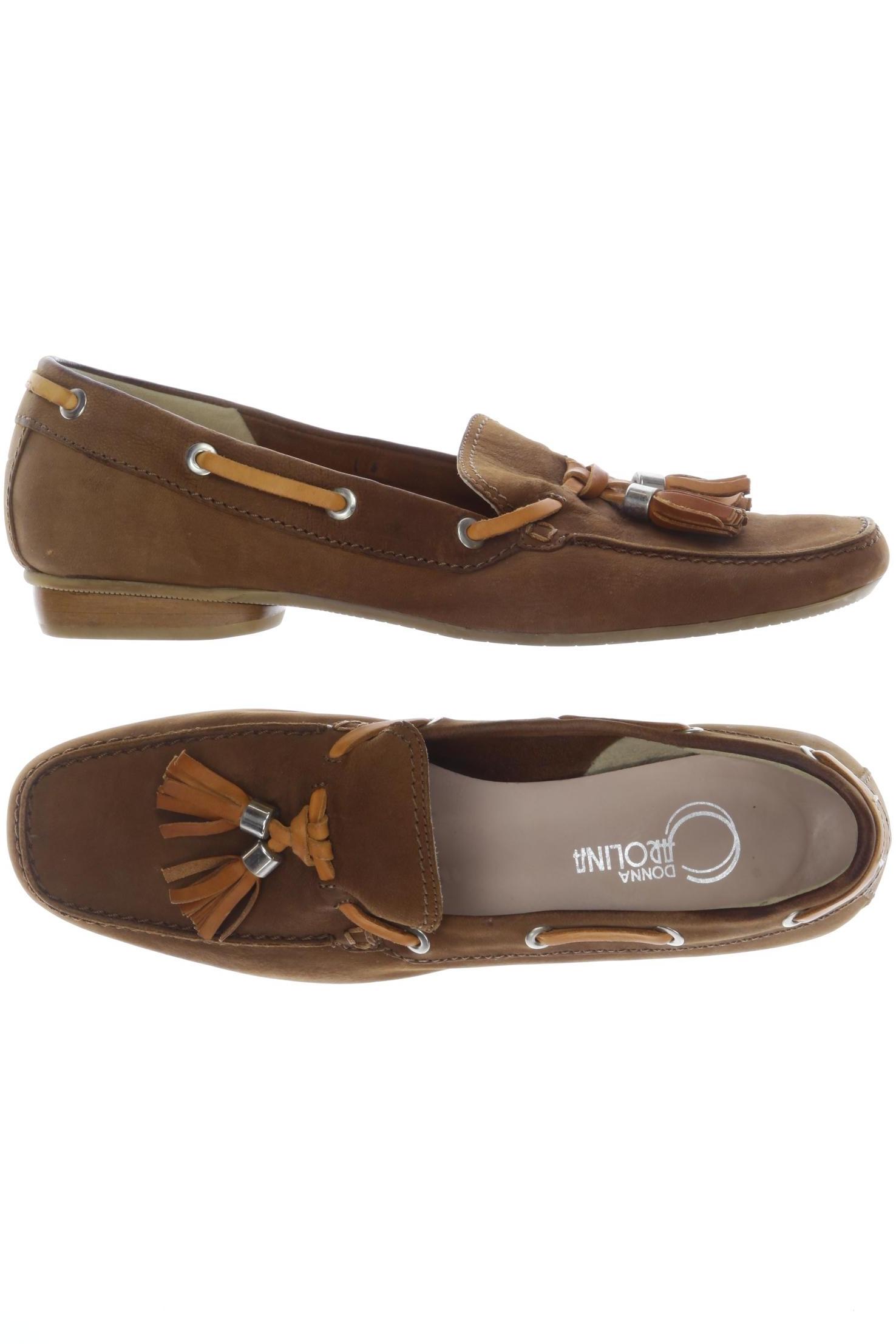 

Donna Carolina Damen Halbschuh, braun, Gr. 37.5