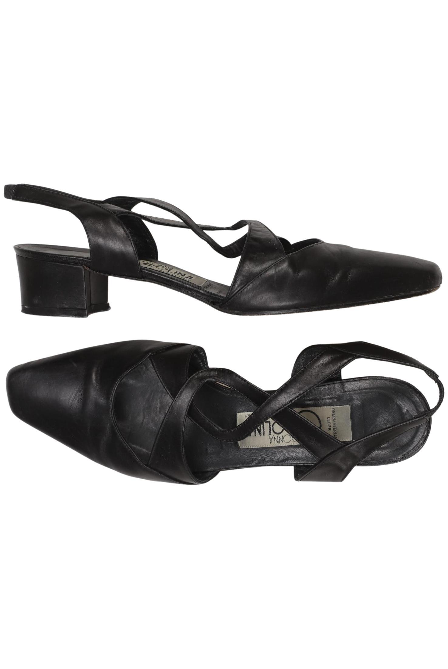 

Donna Carolina Damen Sandale, schwarz, Gr. 38.5