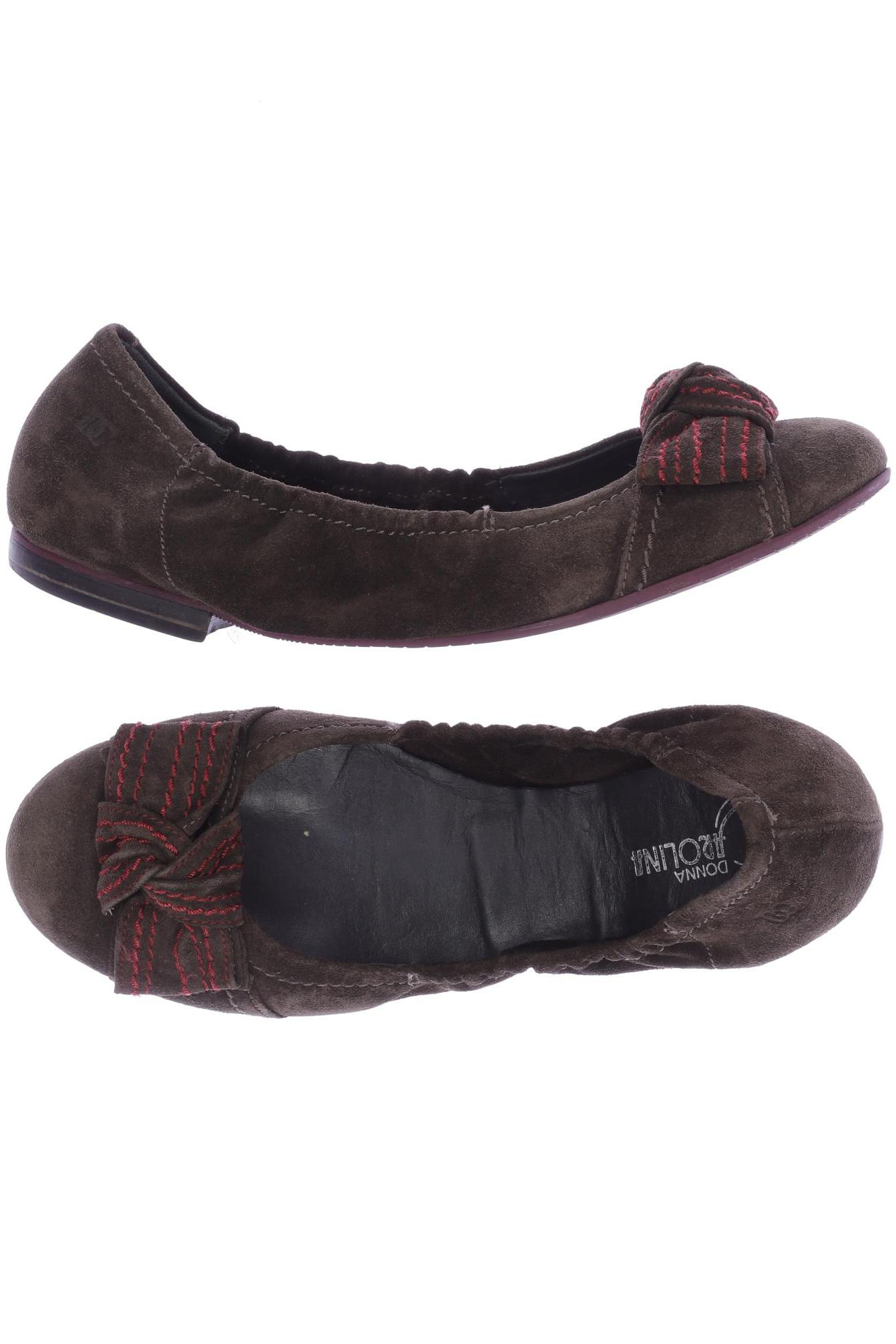 

Donna Carolina Damen Ballerinas, braun, Gr. 39