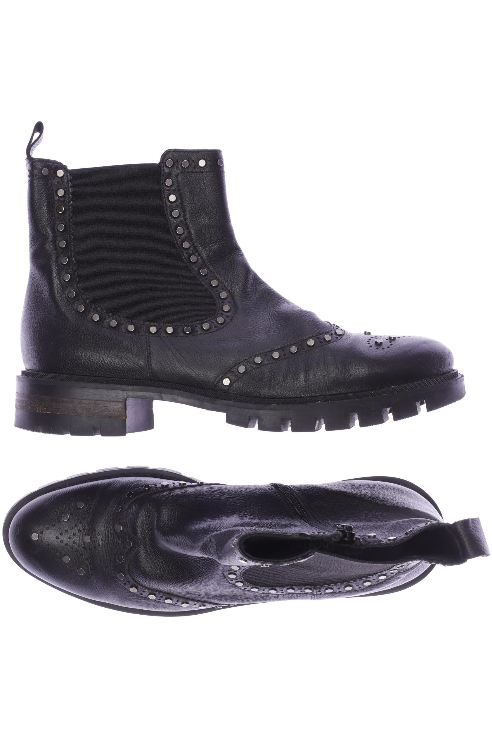

Donna Carolina Damen Stiefelette, schwarz, Gr. 38