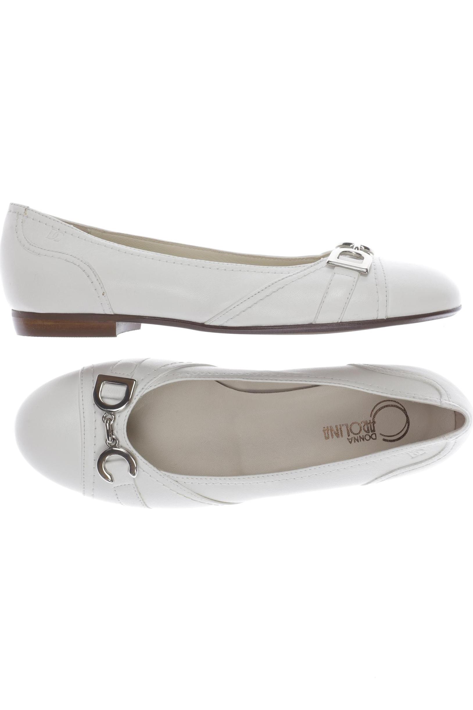 

Donna Carolina Damen Ballerinas, weiß, Gr. 38