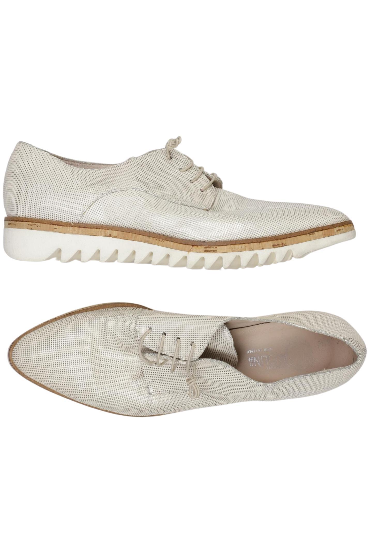 

Donna Carolina Damen Halbschuh, cremeweiß, Gr. 38.5