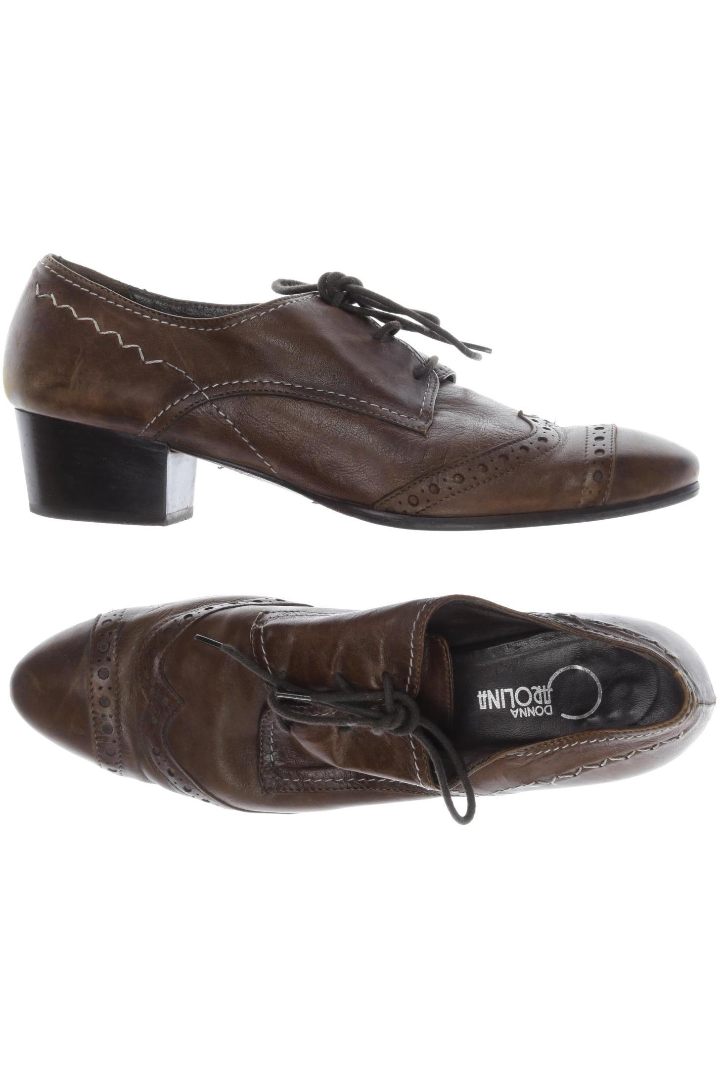 

Donna Carolina Damen Halbschuh, braun, Gr. 40.5