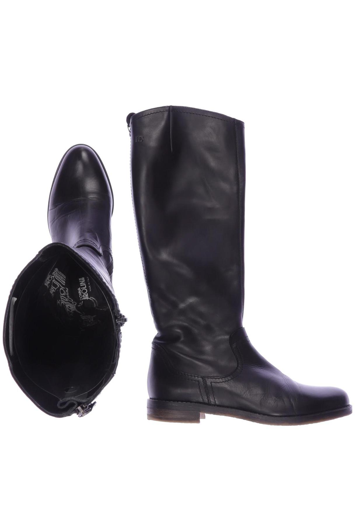 

Donna Carolina Damen Stiefel, schwarz, Gr. 39.5