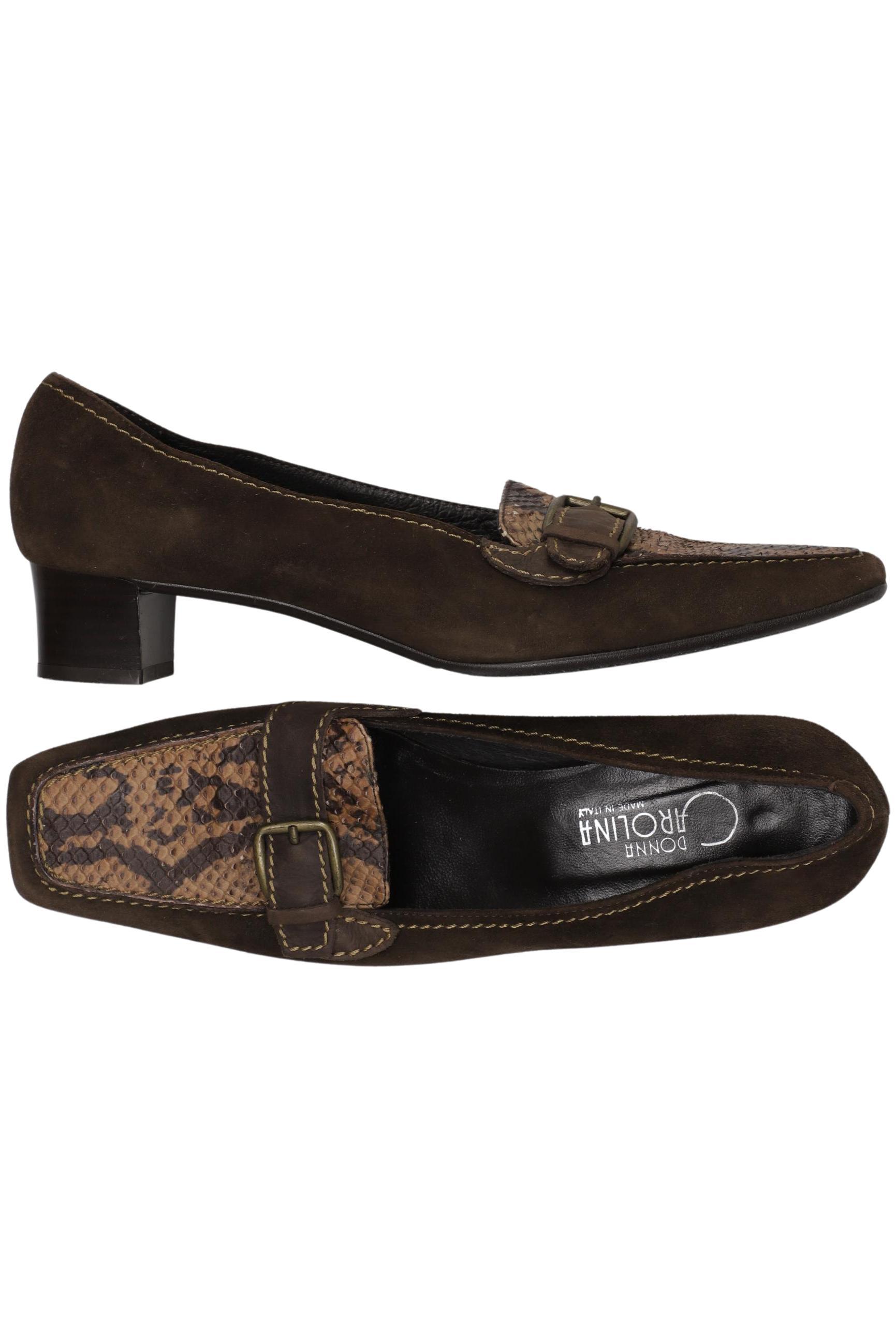 Thumbnail - Donna Carolina Damen Pumps, braun, Gr. 39.5