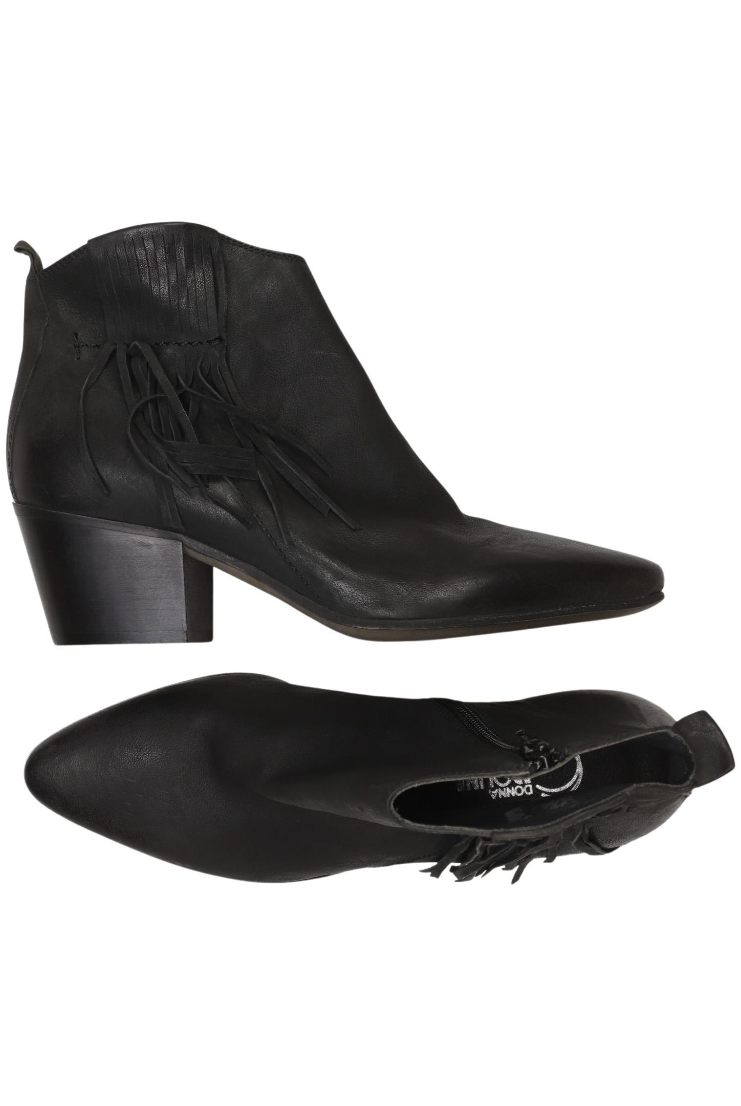 

Donna Carolina Damen Stiefelette, schwarz, Gr. 38