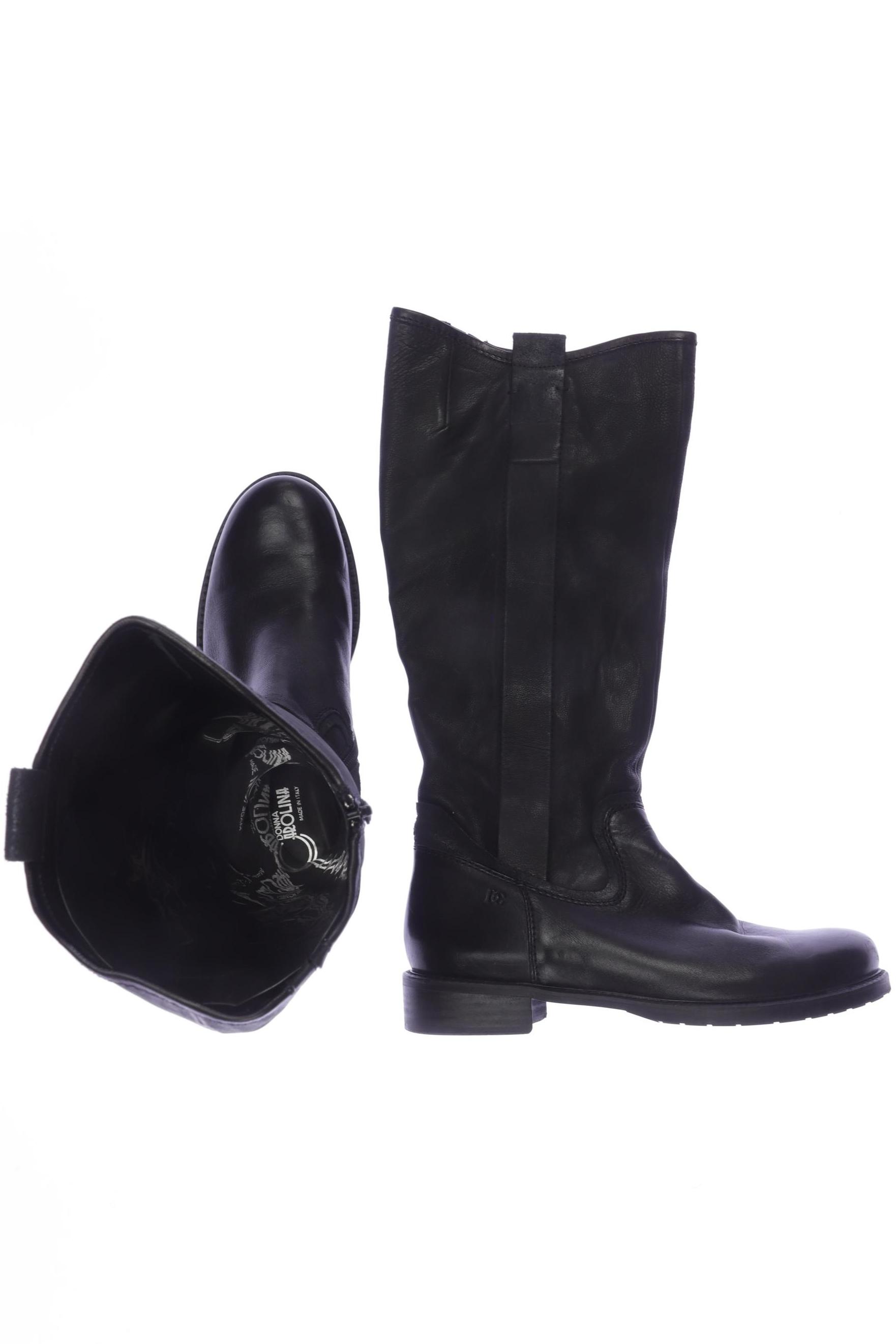 

Donna Carolina Damen Stiefel, schwarz, Gr. 39.5