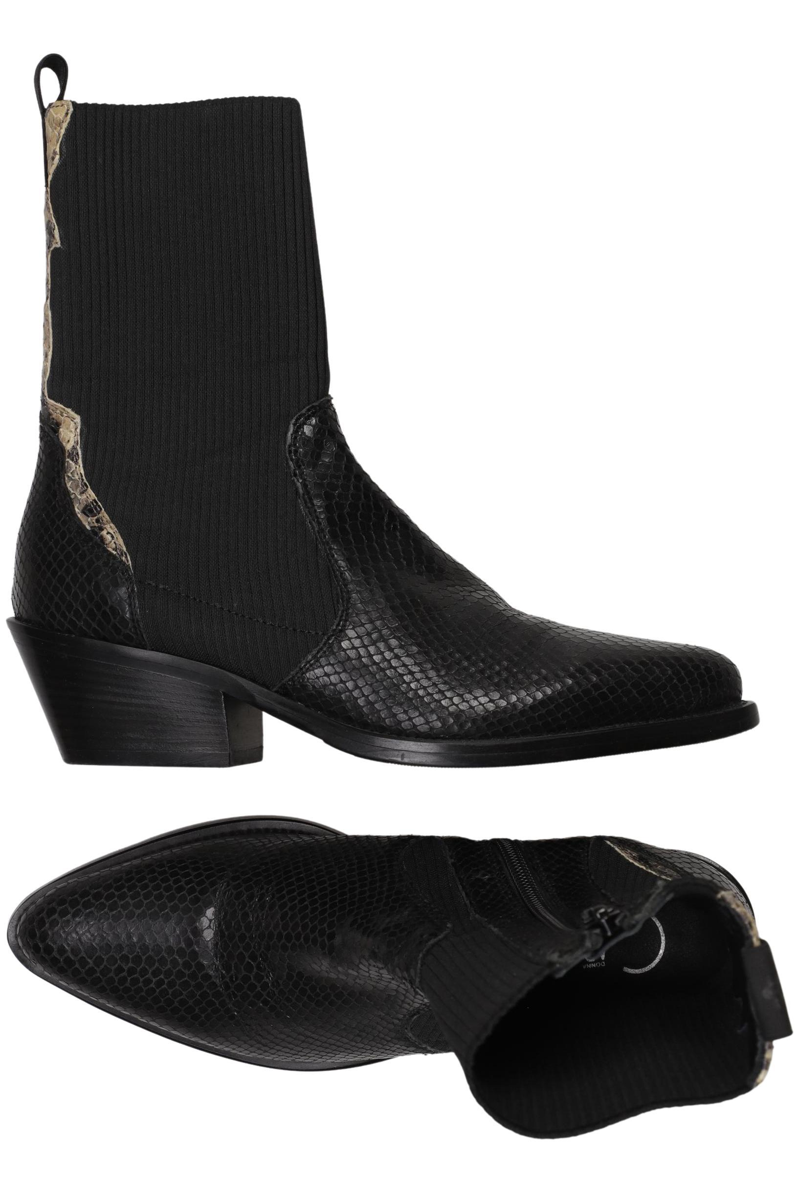 

Donna Carolina Damen Stiefelette, schwarz, Gr. 36