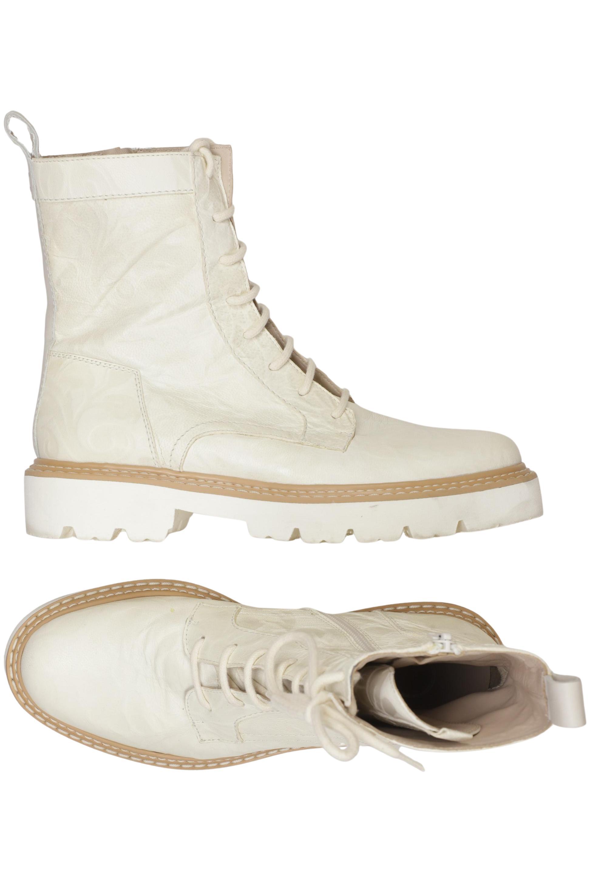 

Donna Carolina Damen Stiefelette, cremeweiß, Gr. 39