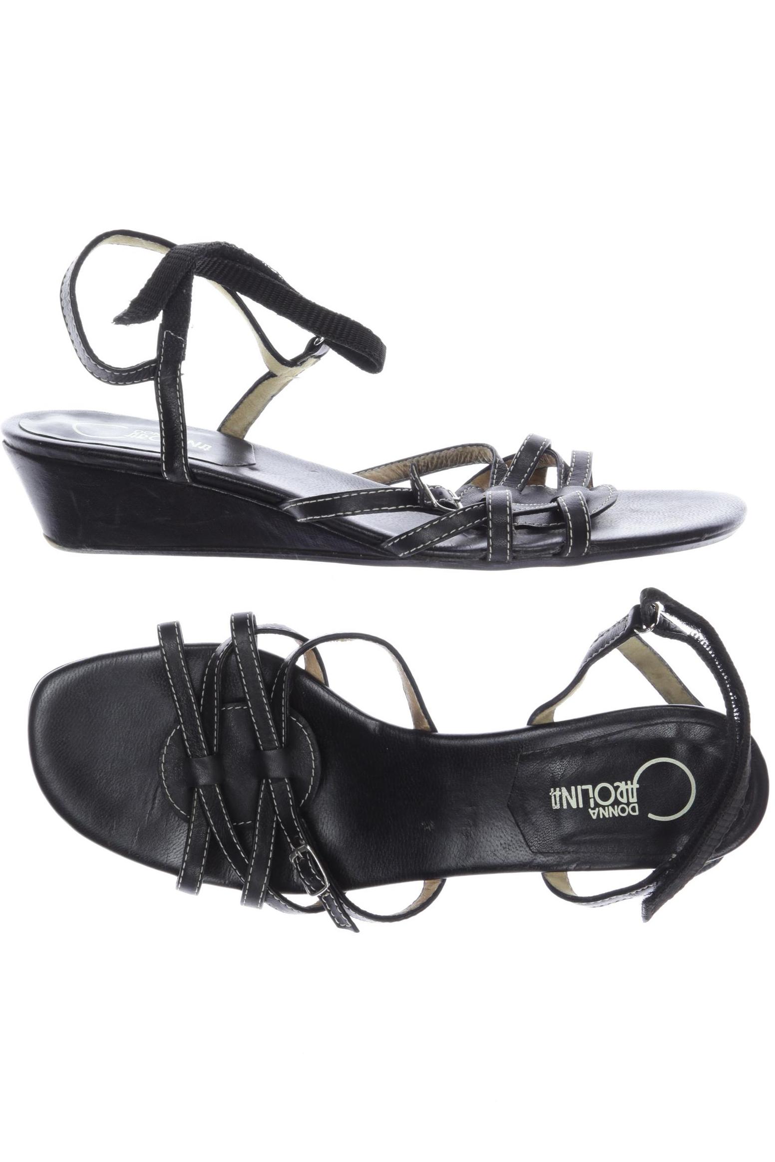 

Donna Carolina Damen Sandale, schwarz, Gr. 40.5