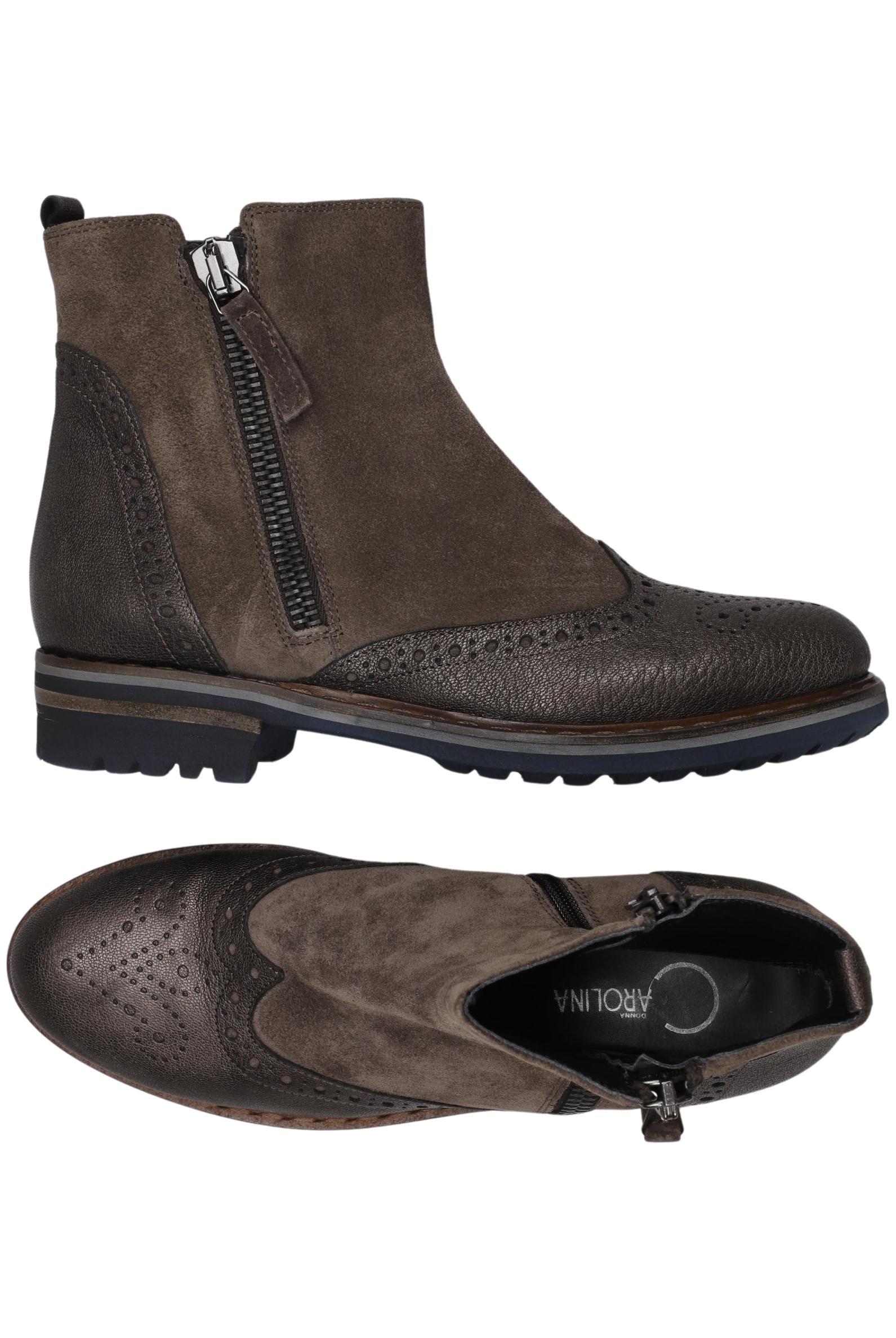 

Donna Carolina Damen Stiefelette, braun, Gr. 37.5