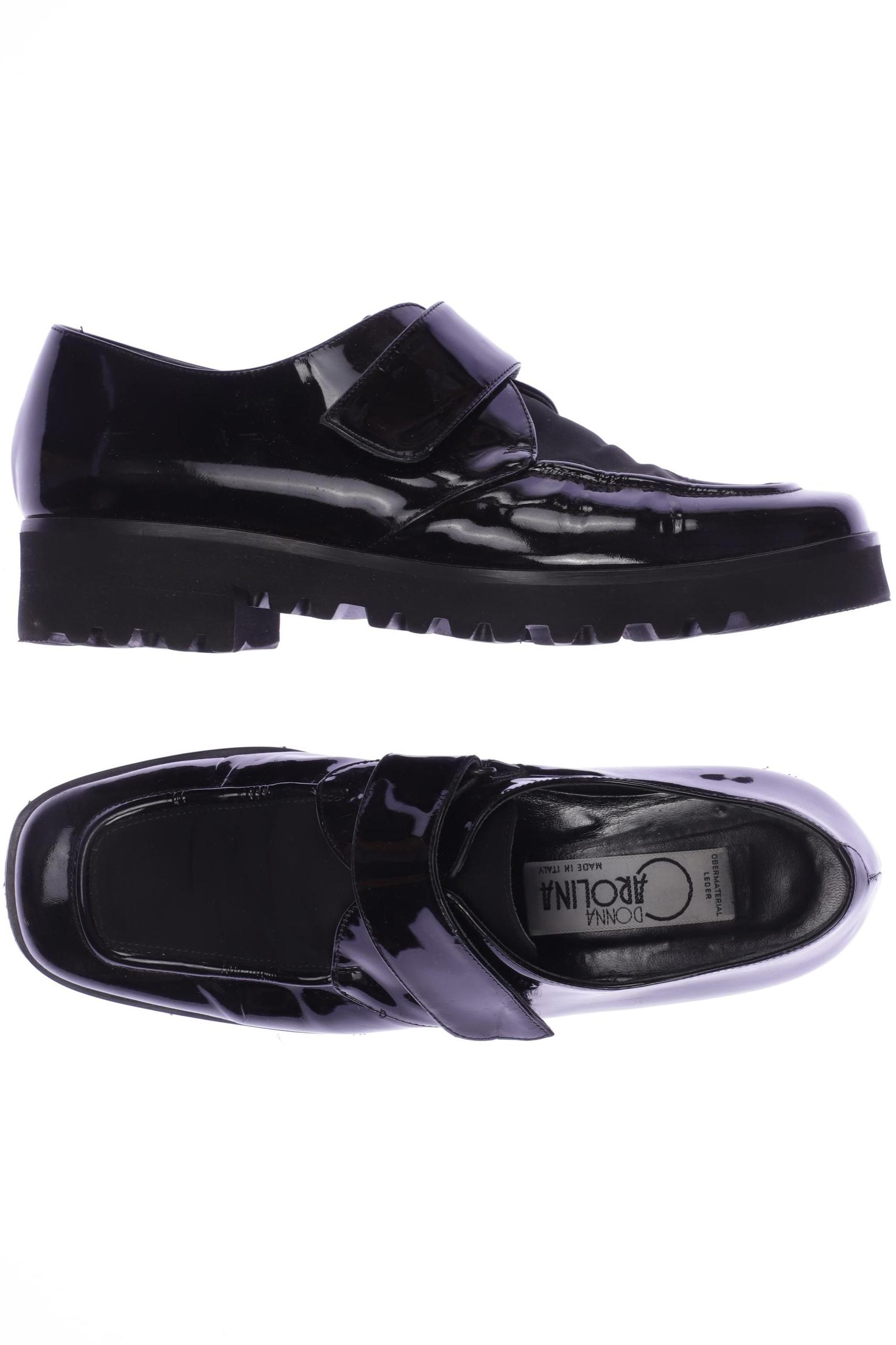 

Donna Carolina Damen Halbschuh, schwarz, Gr. 38.5