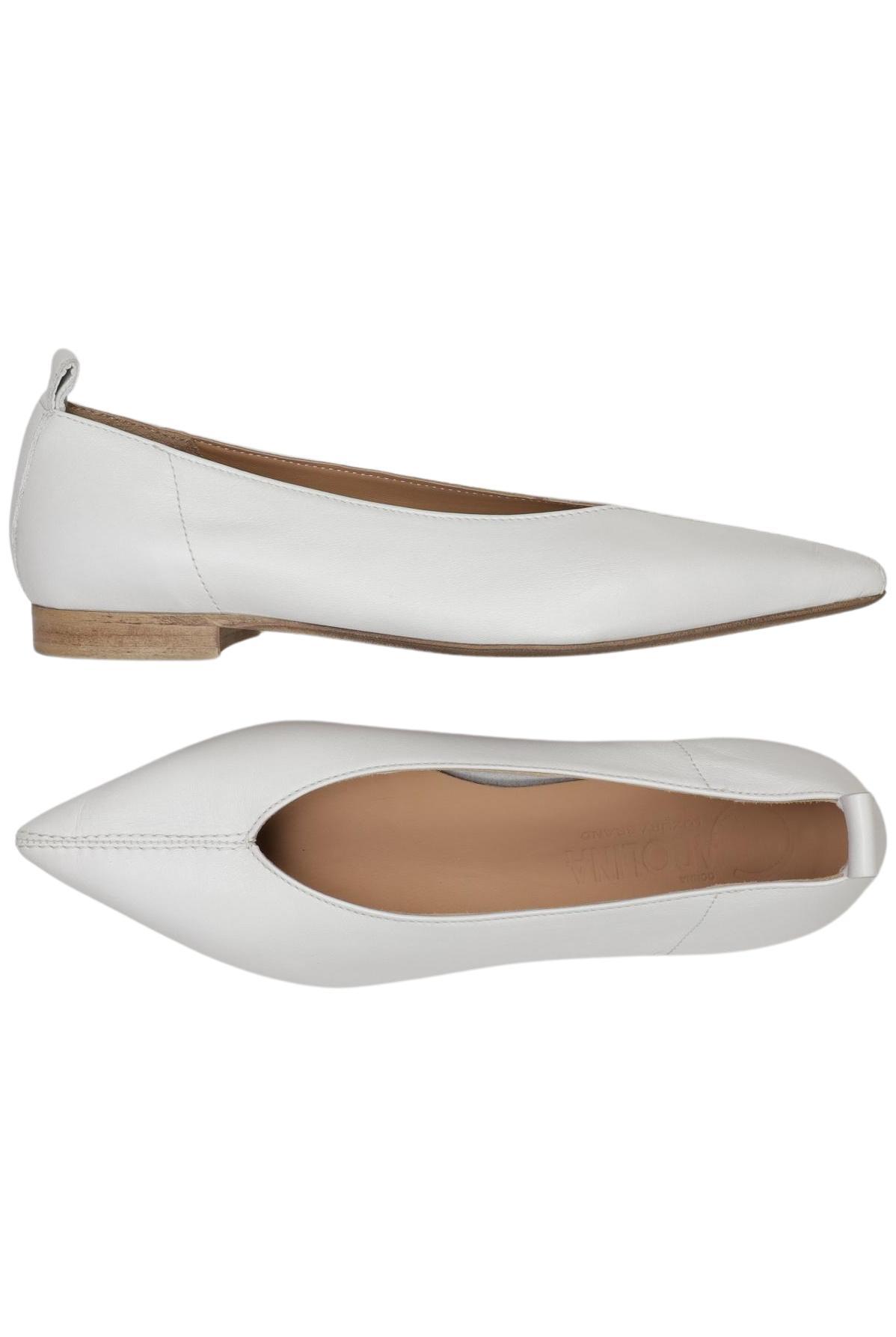 

Donna Carolina Damen Ballerinas, weiß, Gr. 38