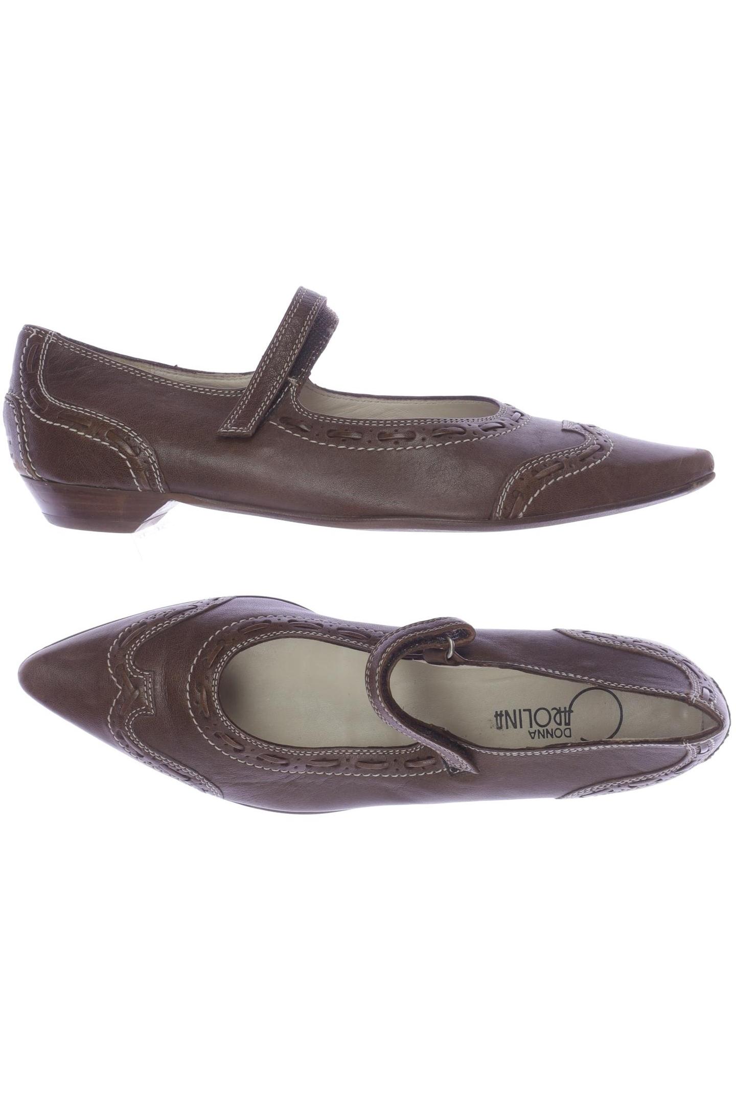 

Donna Carolina Damen Ballerinas, braun, Gr. 37