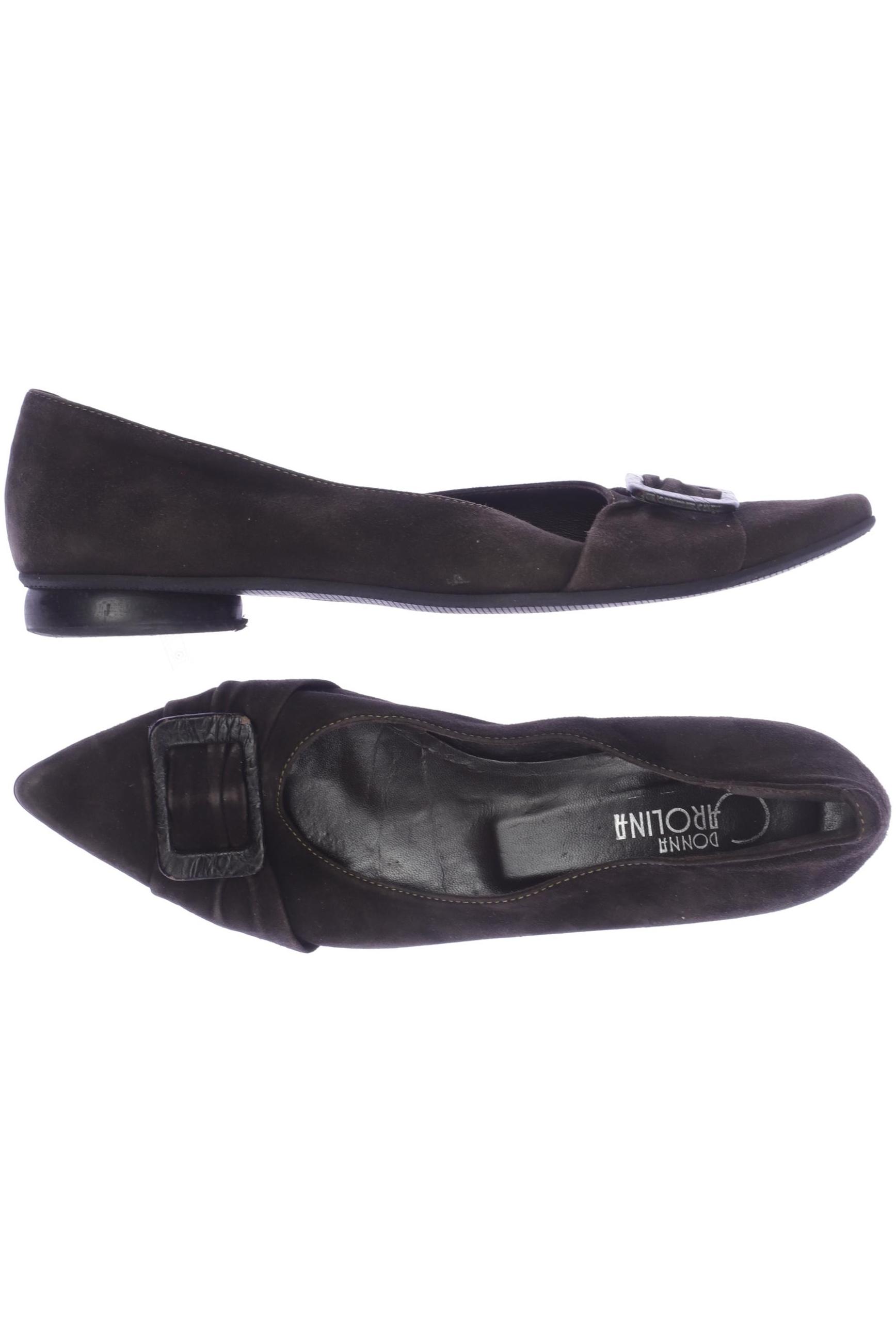 

Donna Carolina Damen Ballerinas, braun, Gr. 38.5