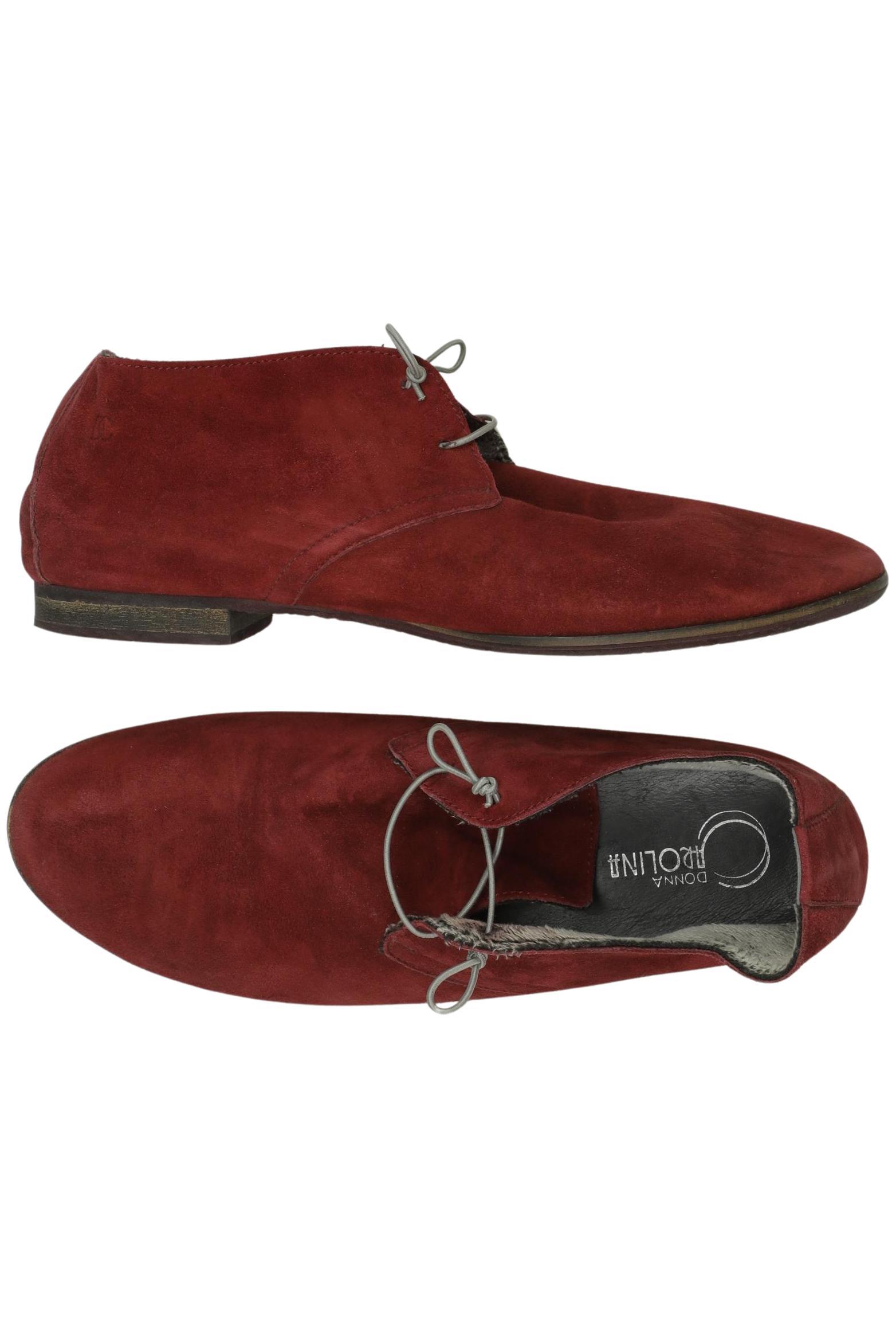 

Donna Carolina Damen Halbschuh, rot, Gr. 38