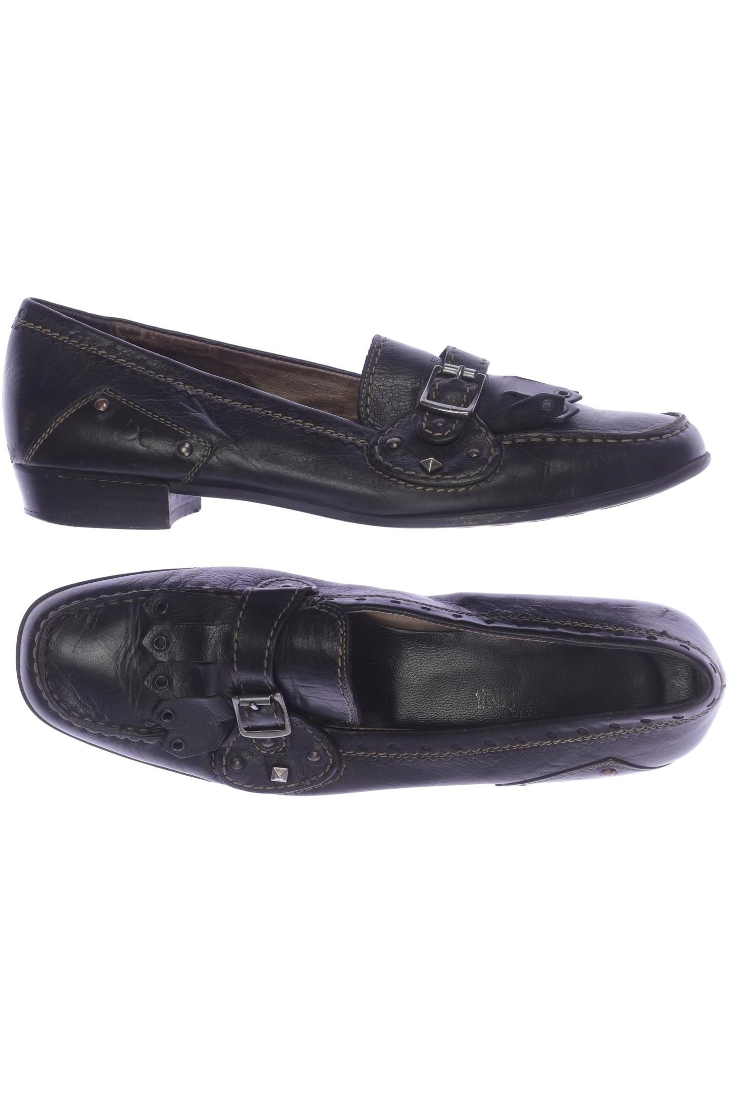 

Donna Carolina Damen Halbschuh, schwarz, Gr. 39.5