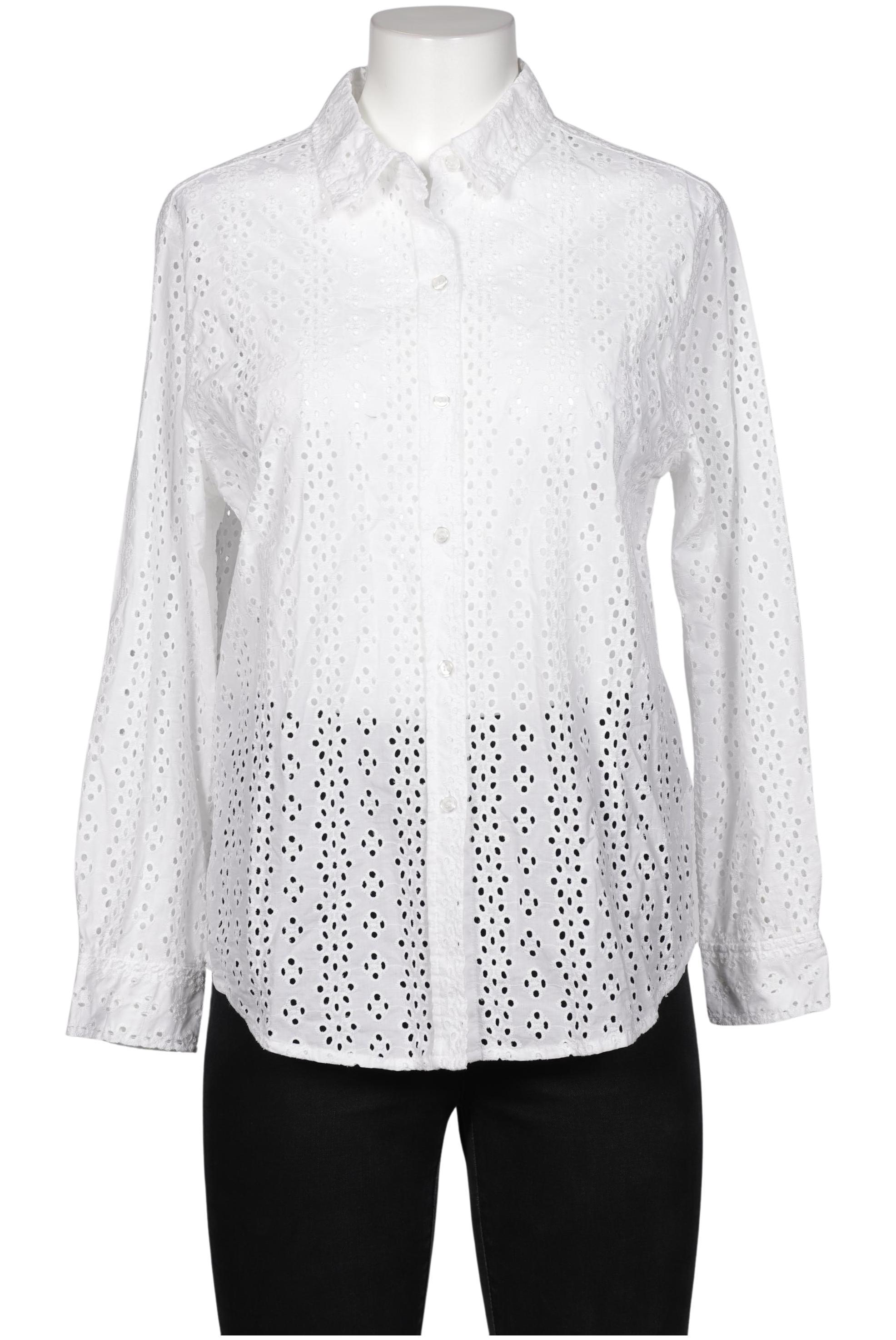 

Donna Karan NEW York Damen Bluse, weiß, Gr. 38